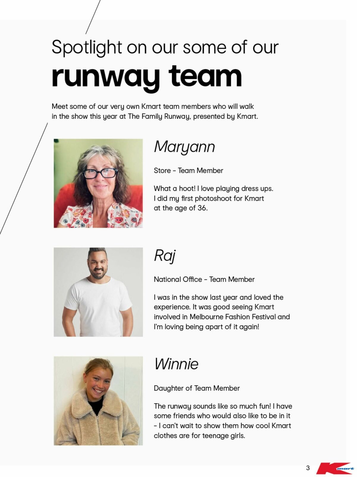 Kmart Welcome to the Family Runway Catalogues from 9 March