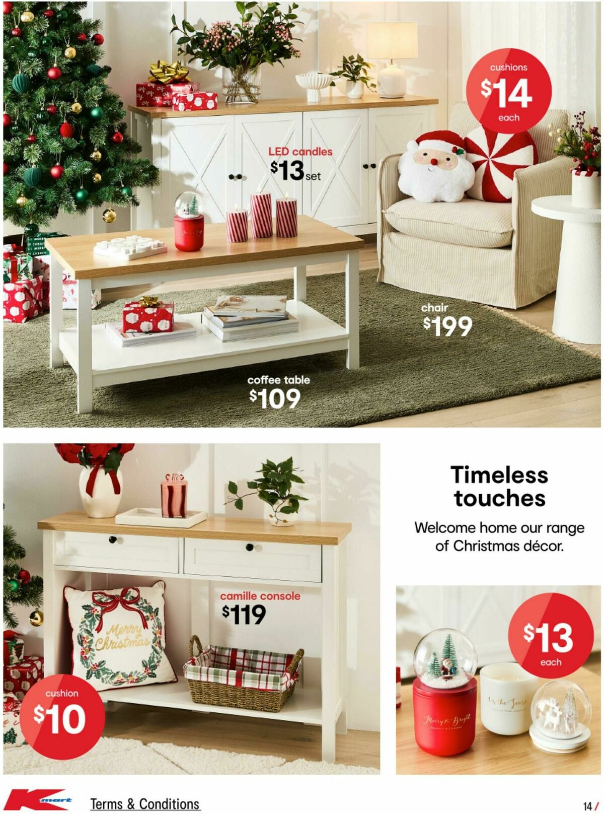 Kmart Christmas Trees and Trends Catalogues from 13 November