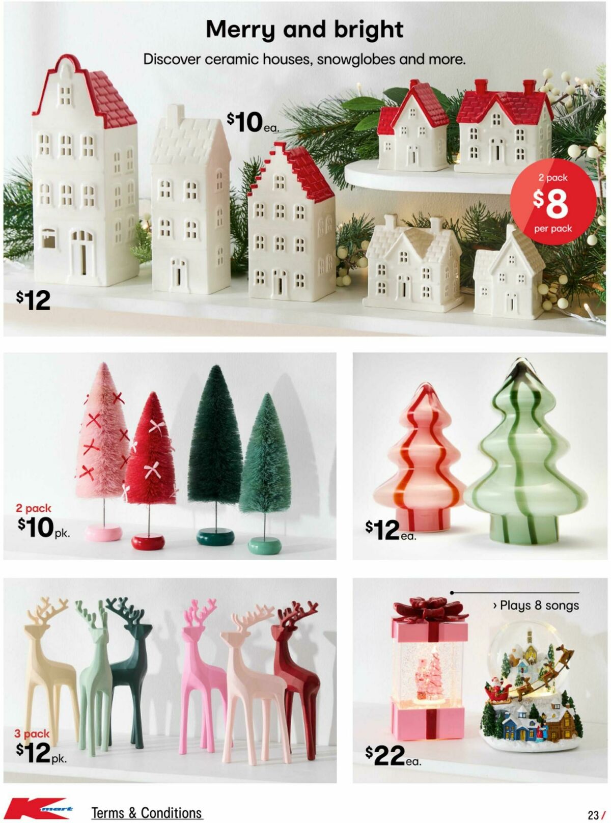 Kmart Christmas Trees and Trends Catalogues from 13 November