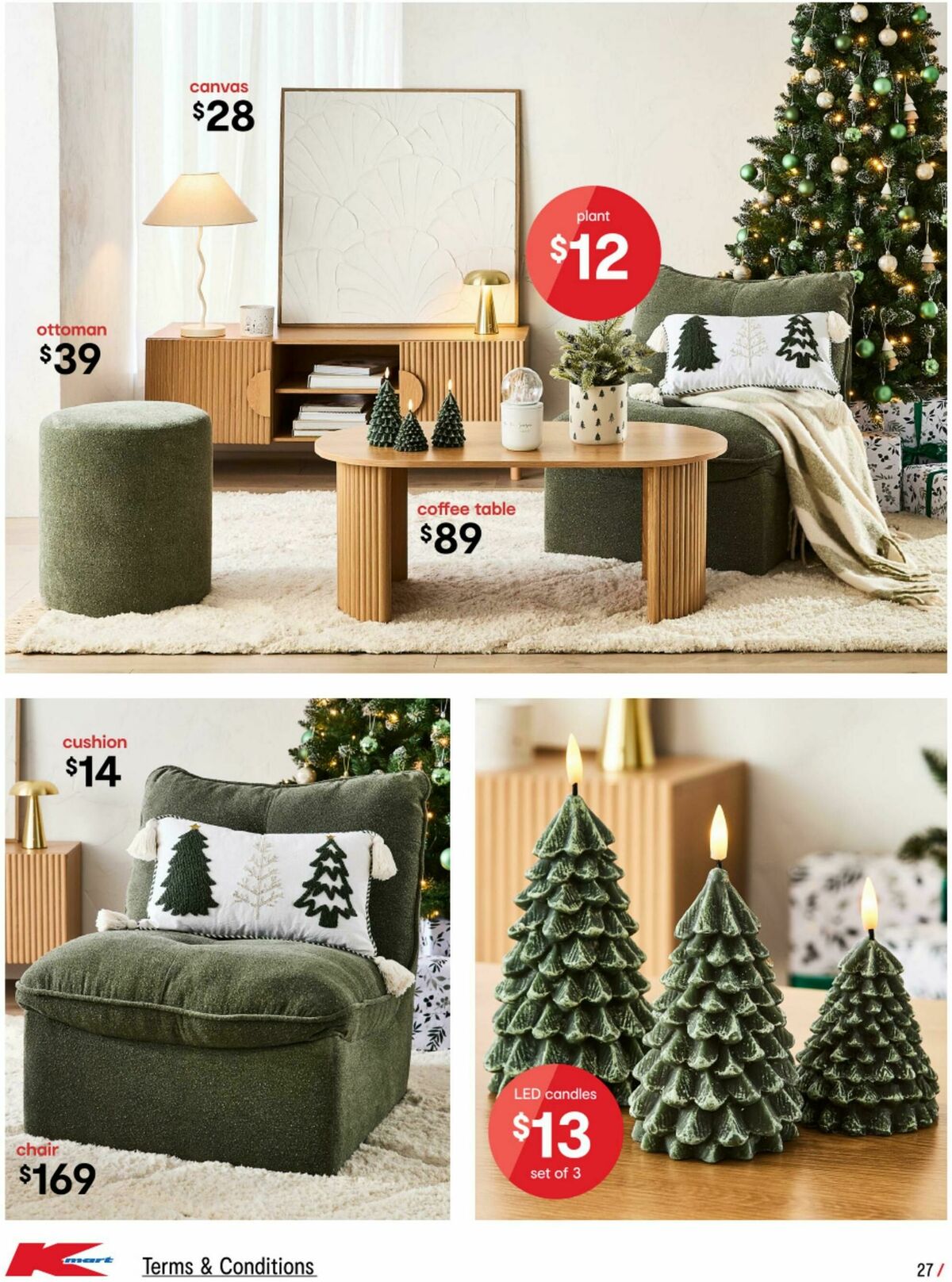 Kmart Christmas Trees and Trends Catalogues from 13 November