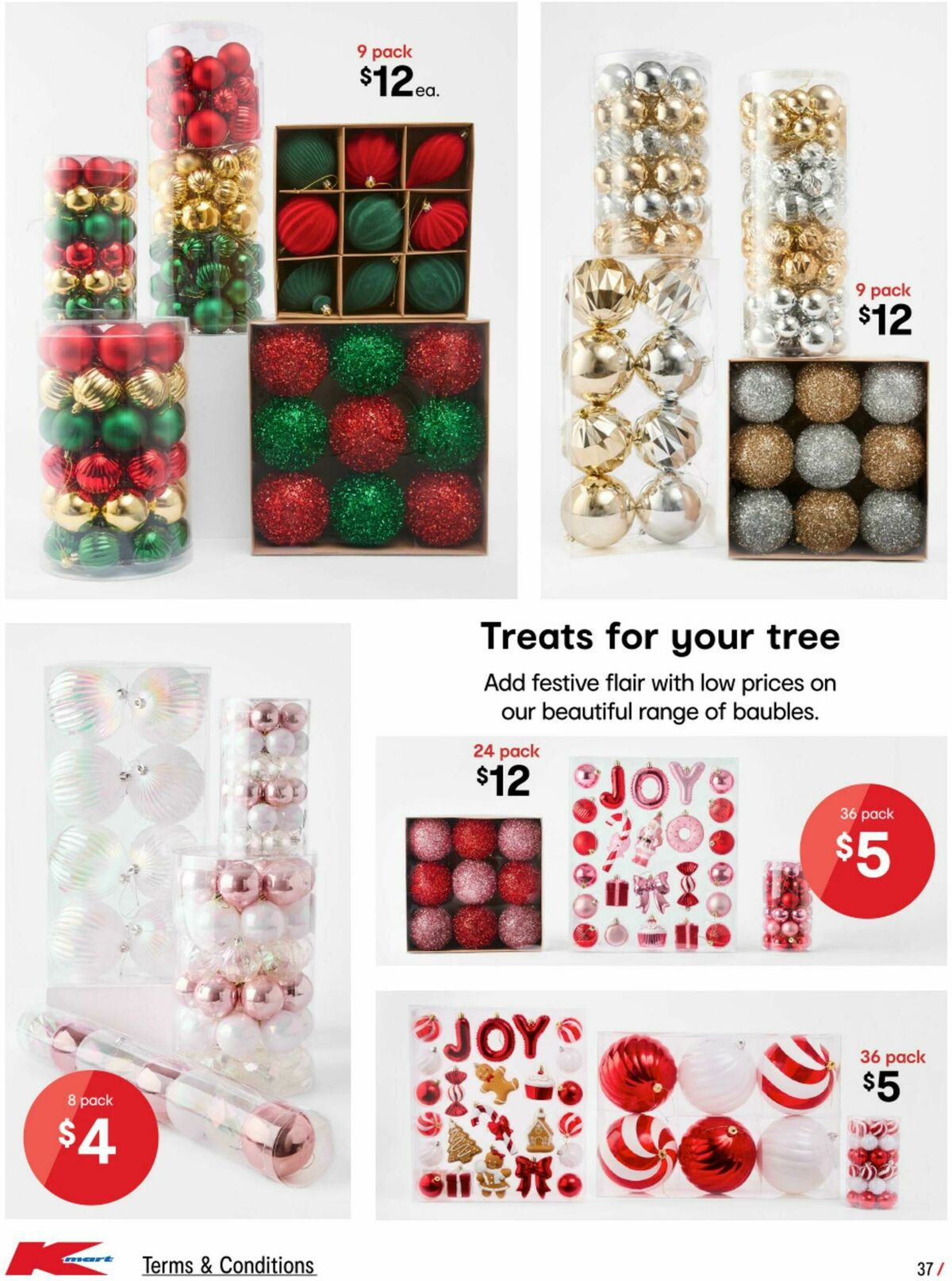 Kmart Christmas Trees and Trends Catalogues from 13 November