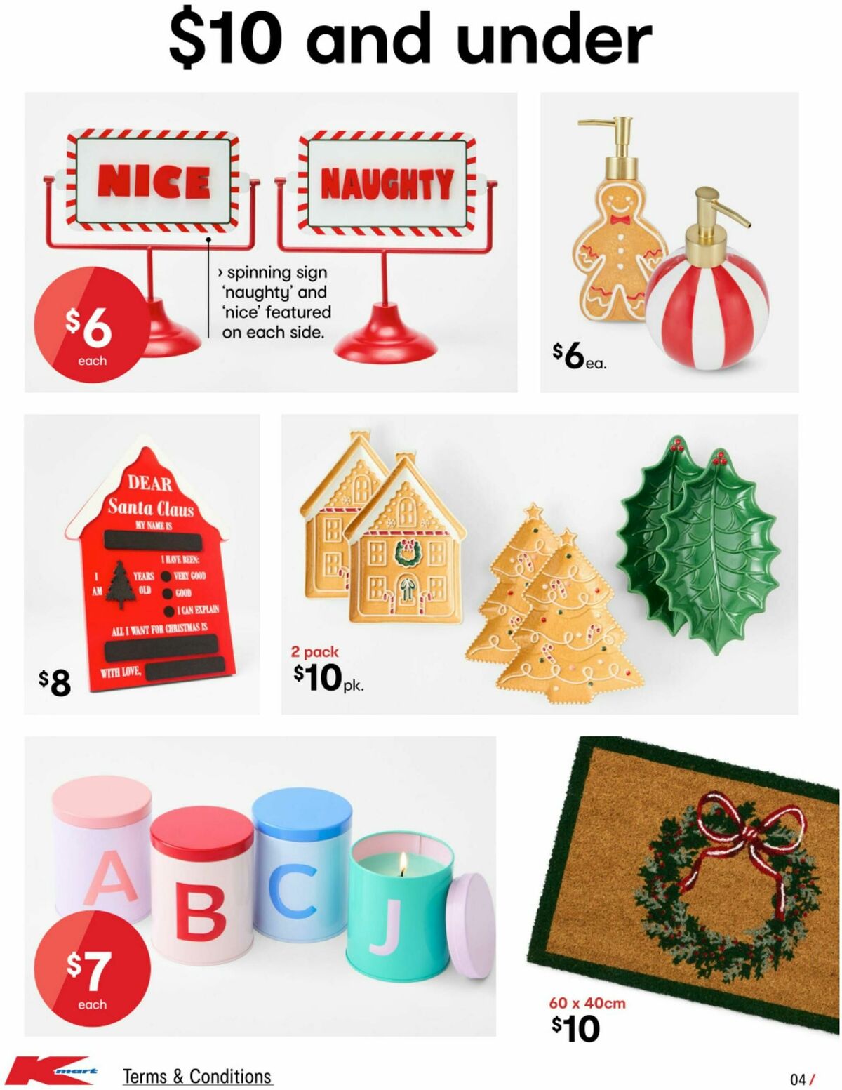 Kmart Christmas Trees and Trends Catalogues from 13 November