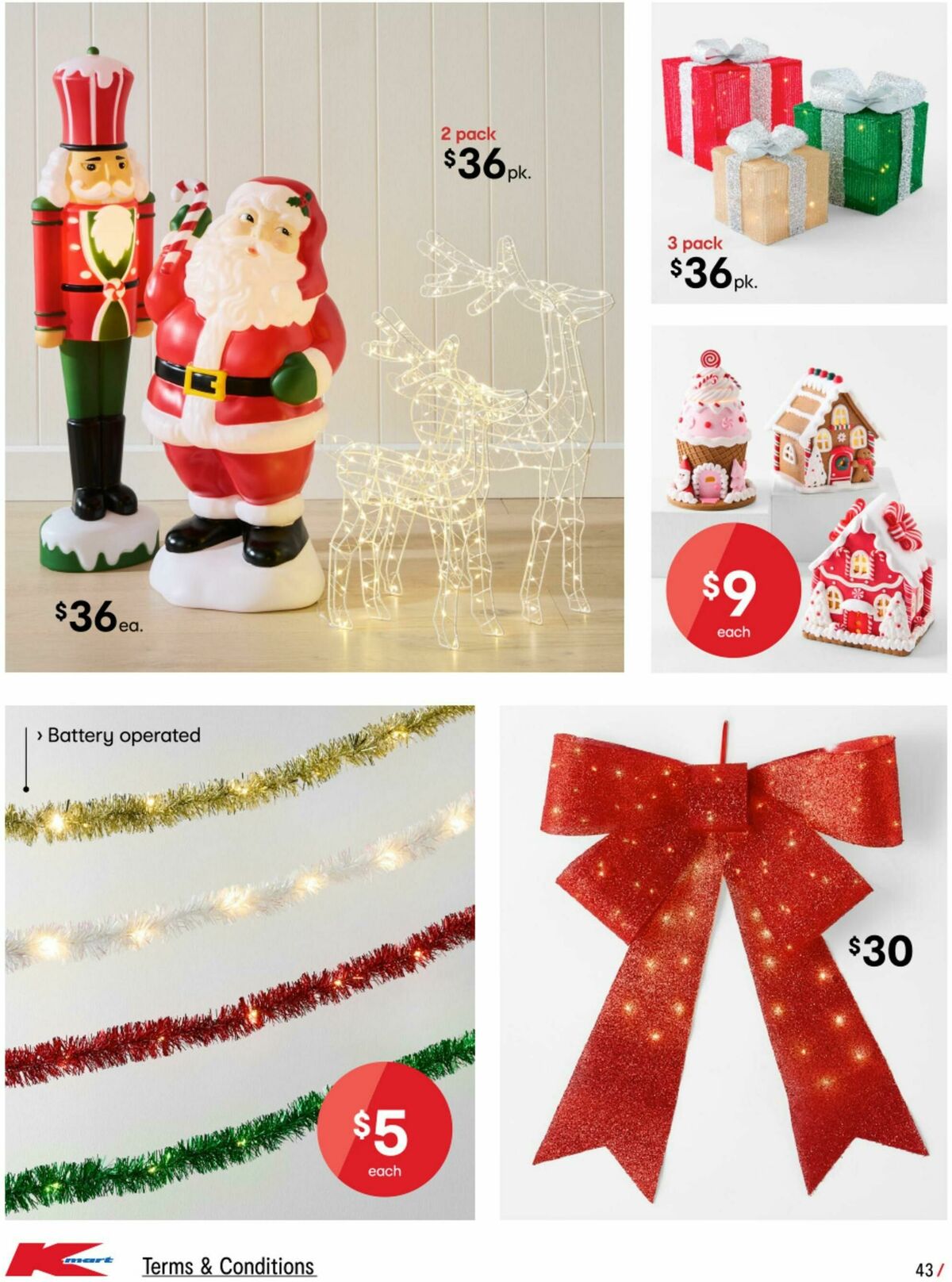 Kmart Christmas Trees and Trends Catalogues from 13 November