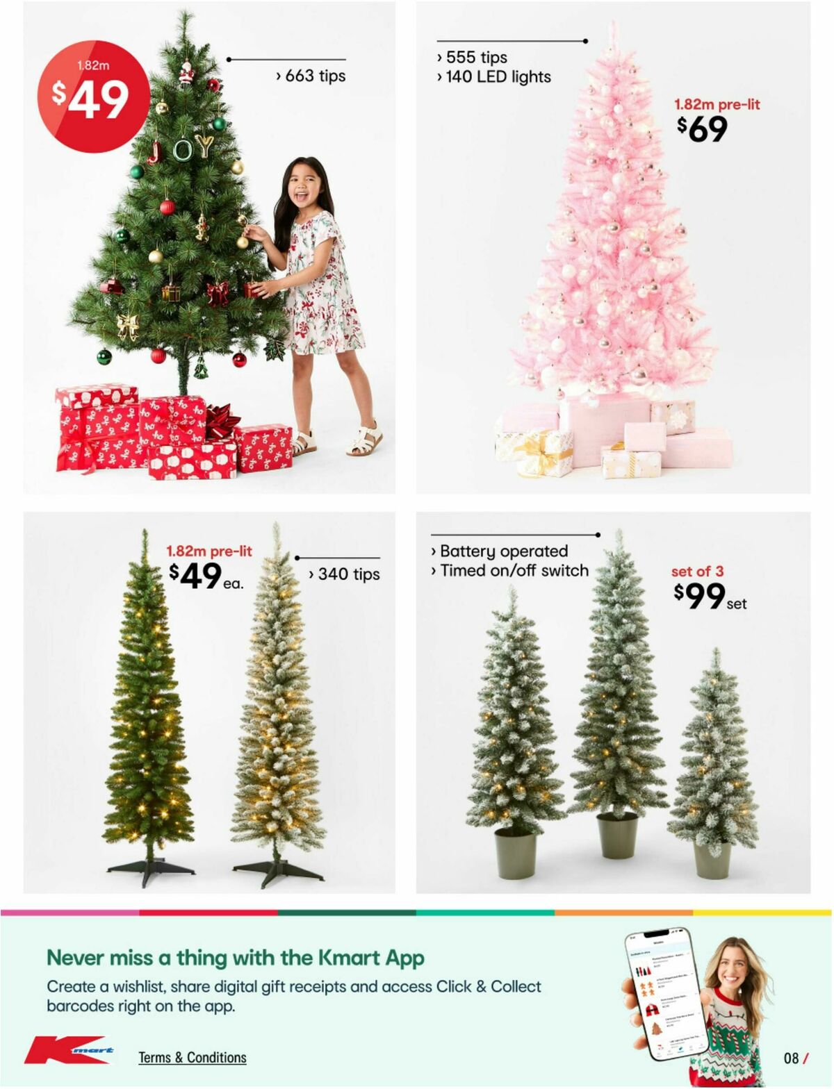 Kmart Christmas Trees and Trends Catalogues from 13 November