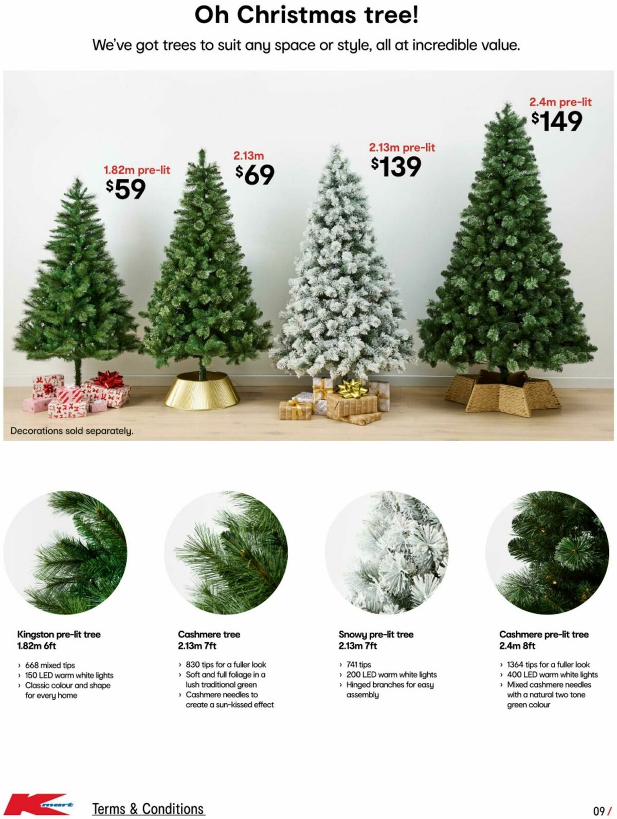 Kmart Christmas Trees and Trends Catalogues from 13 November