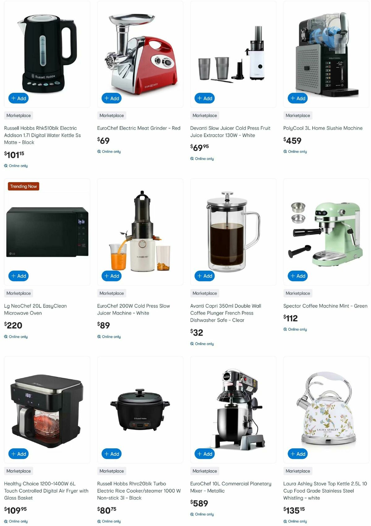 Kmart Kitchen Appliances Catalogues from 1 March