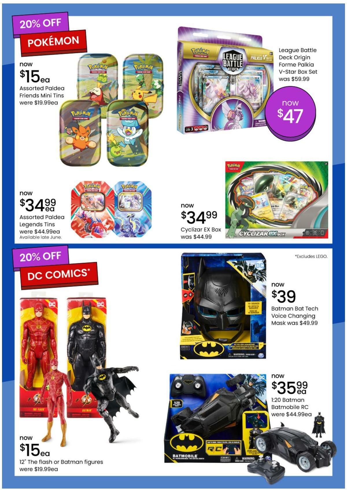 Myer Toy Sale Catalogues from 13 June