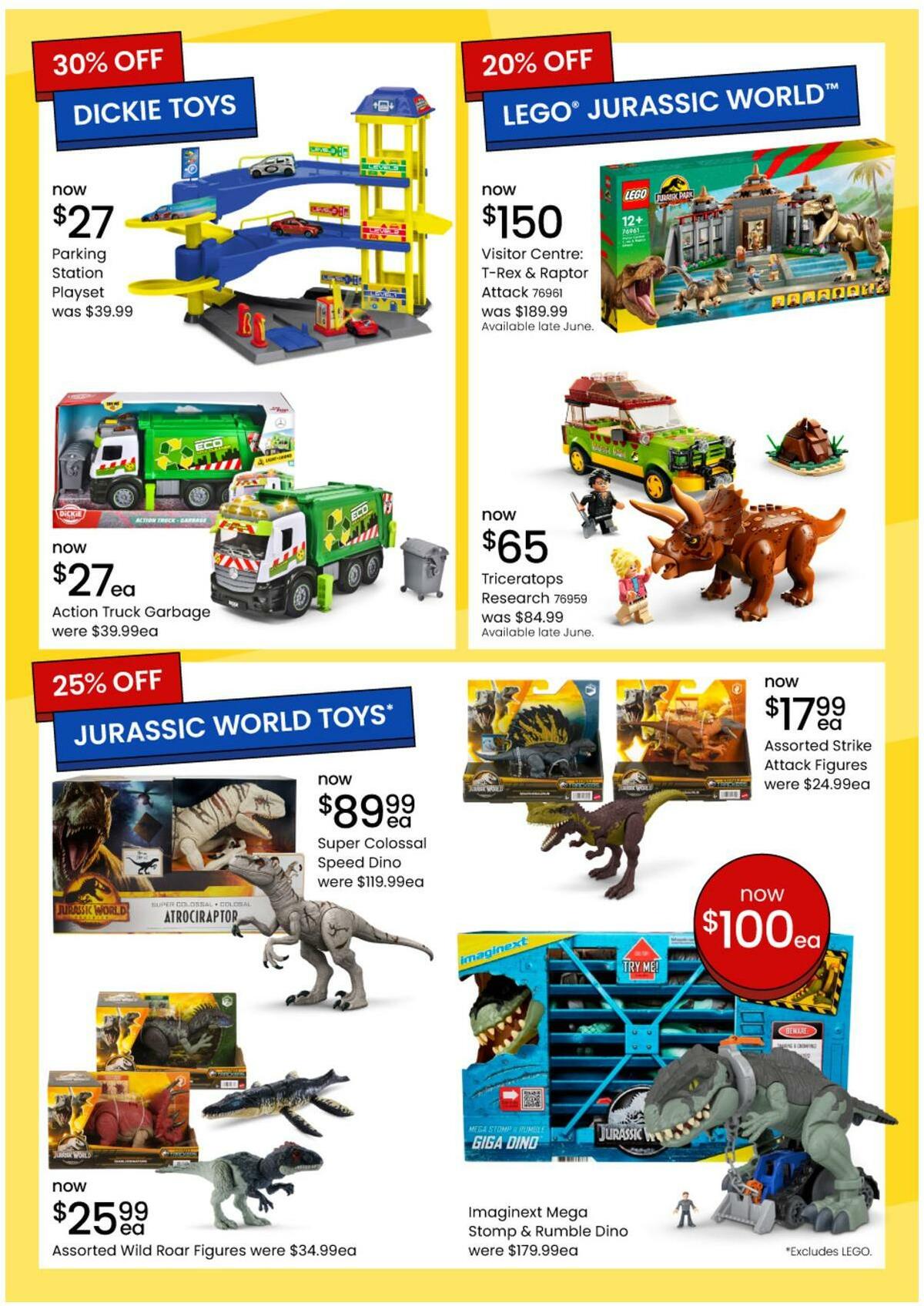 Myer Toy Sale Catalogues from 13 June