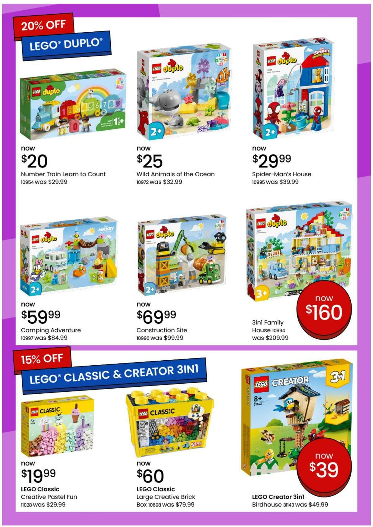 Myer Toy Sale Catalogues from 13 June
