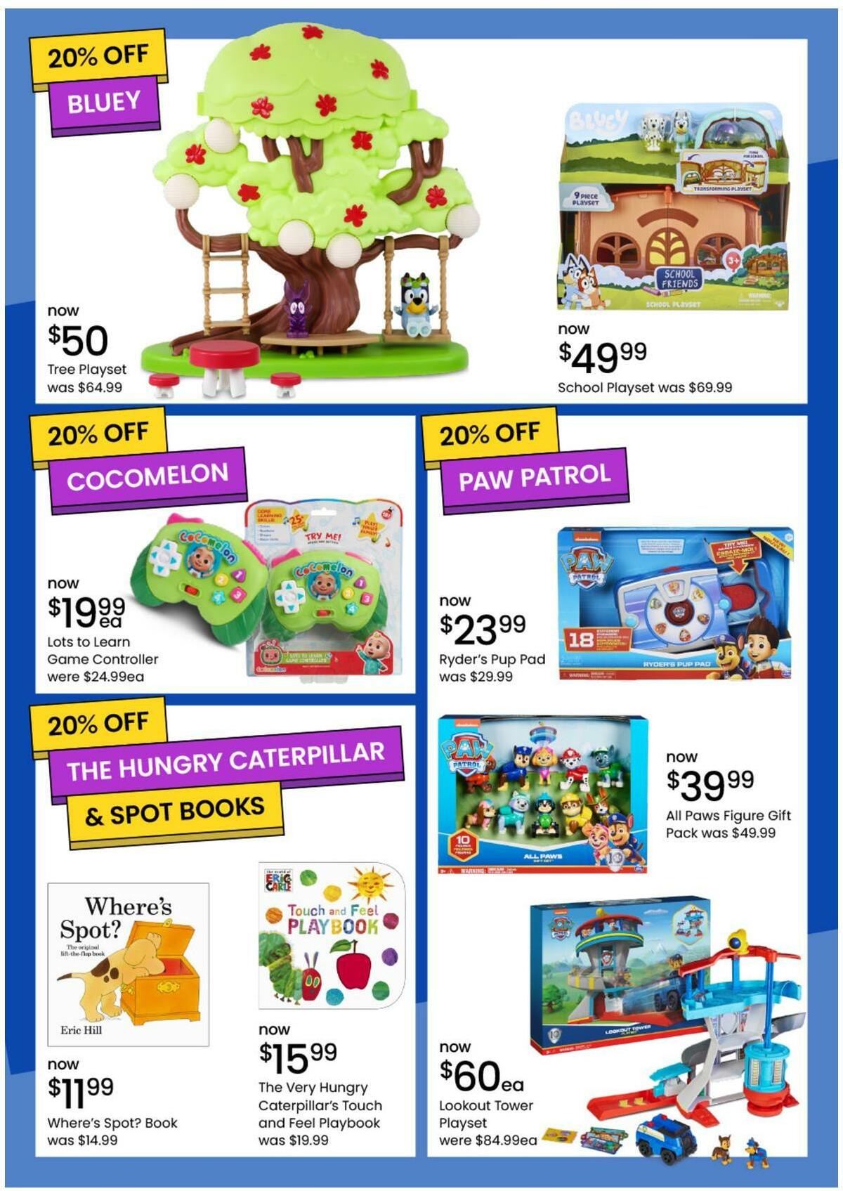 Myer Toy Sale Catalogues from 13 June