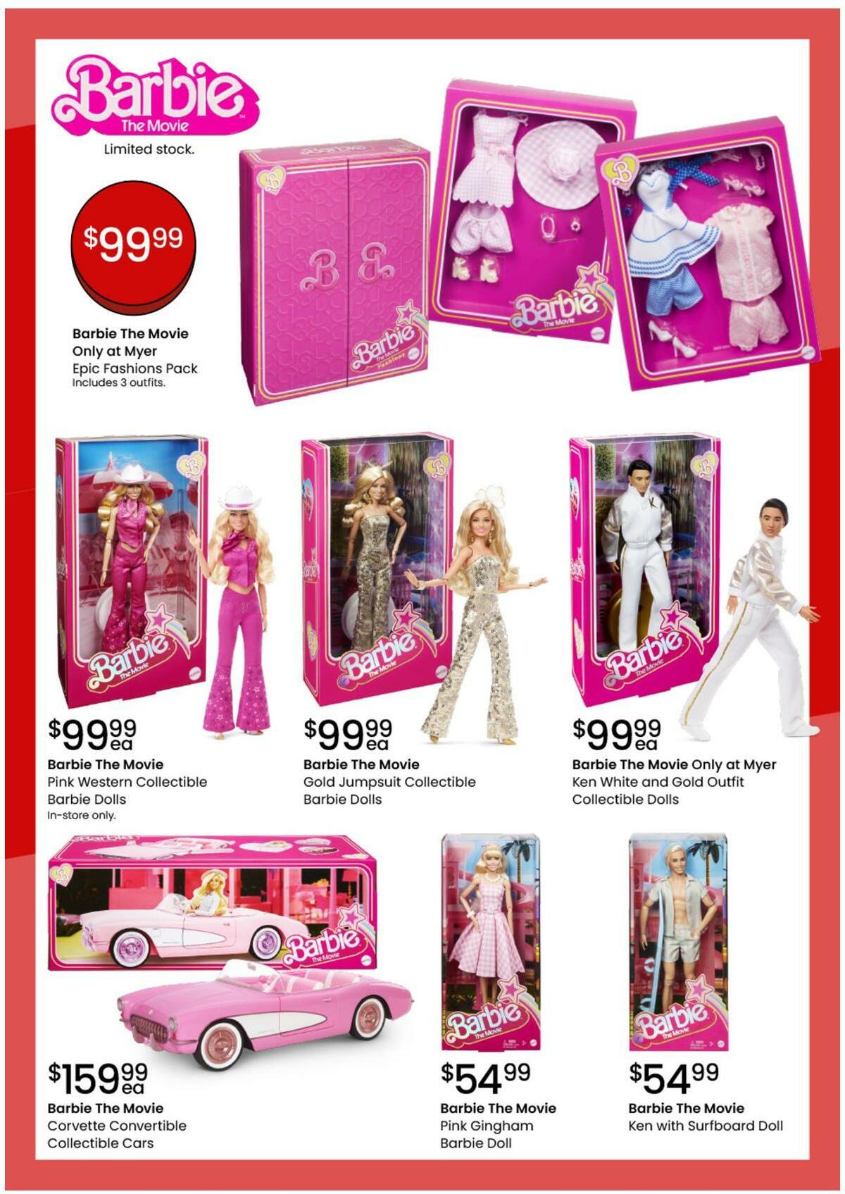 Myer Toy Sale Catalogues from 13 June