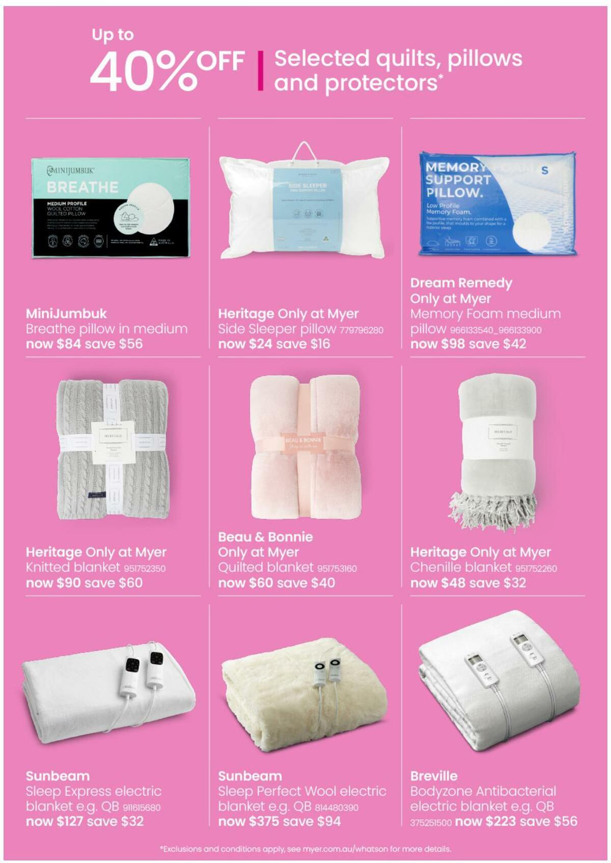 Myer Stocktake Sale - Hardgoods Catalogues from 8 June