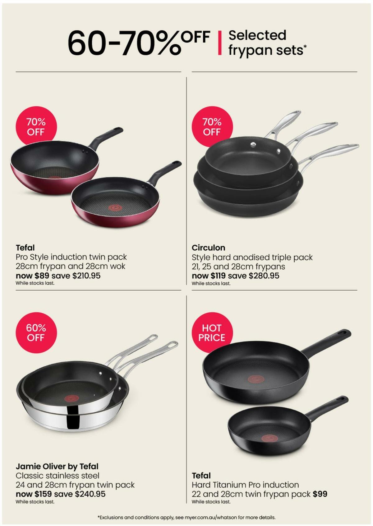 Myer Stocktake Sale - Hardgoods Catalogues from 8 June