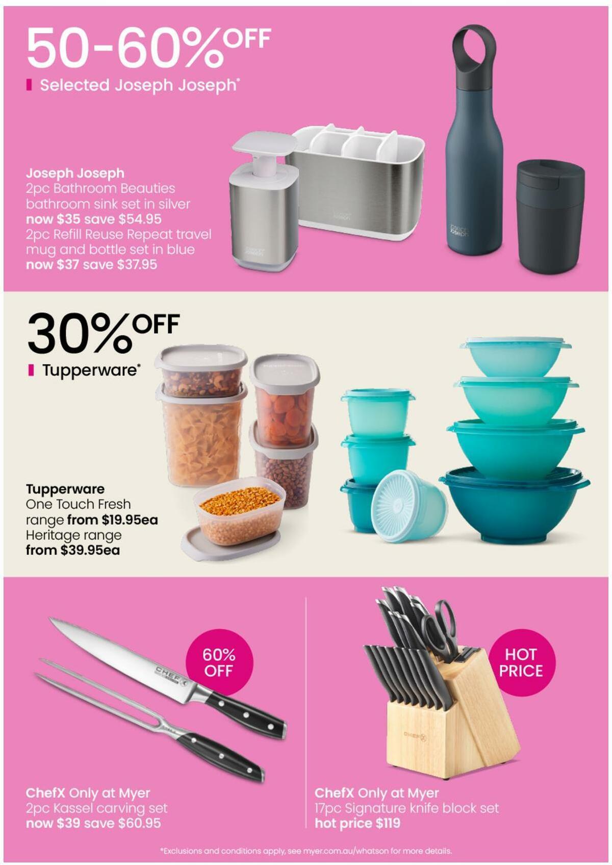 Myer Stocktake Sale - Hardgoods Catalogues from 8 June