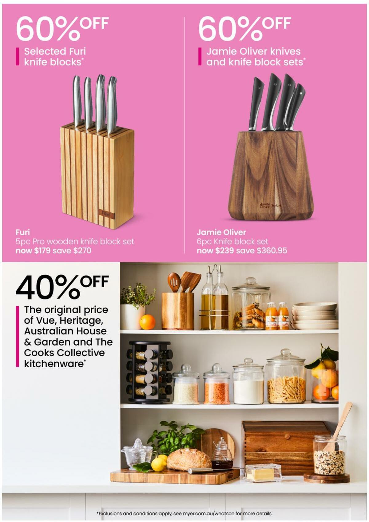 Myer Stocktake Sale - Hardgoods Catalogues from 8 June