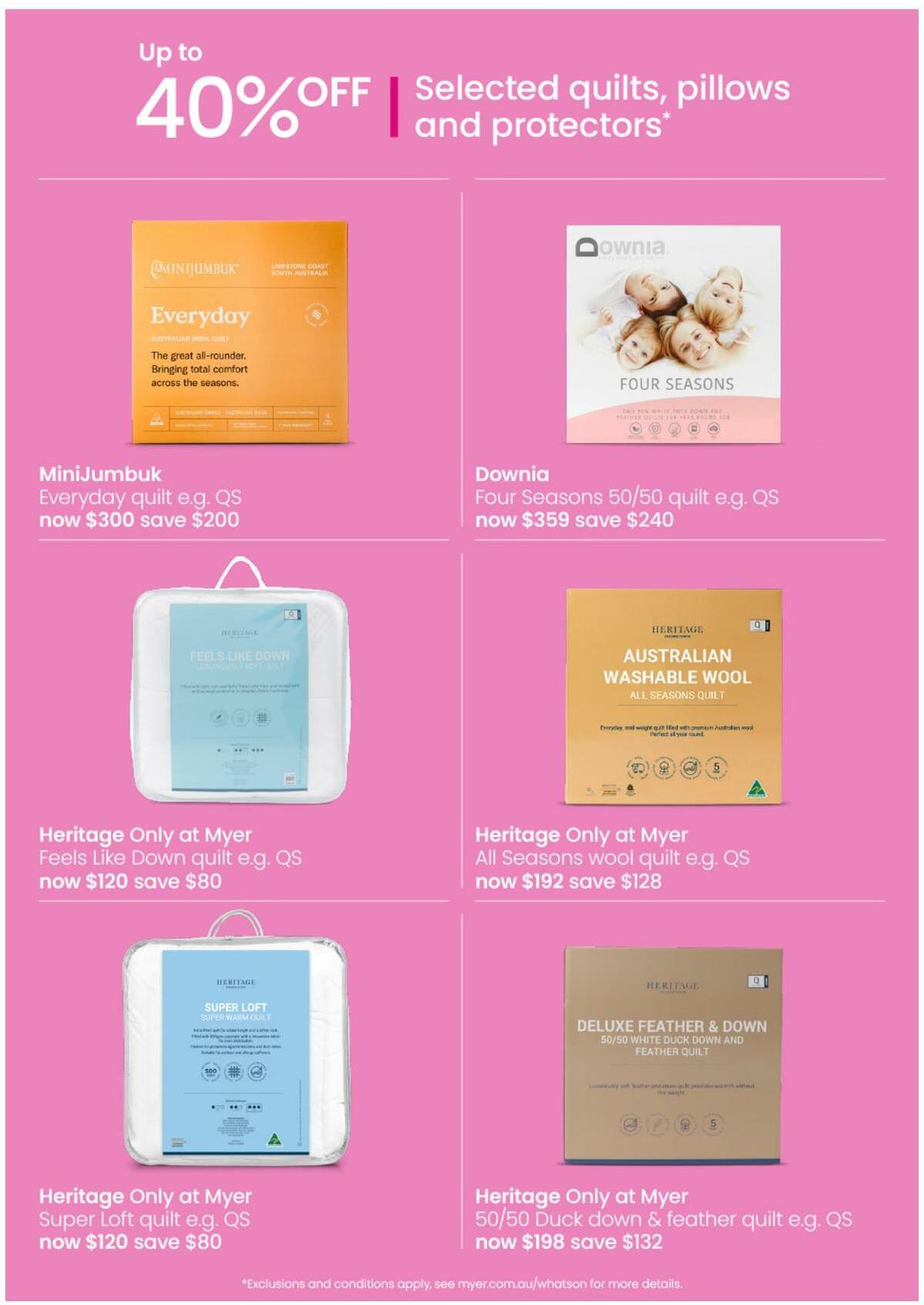 Myer Stocktake Sale - Hardgoods Catalogues from 8 June