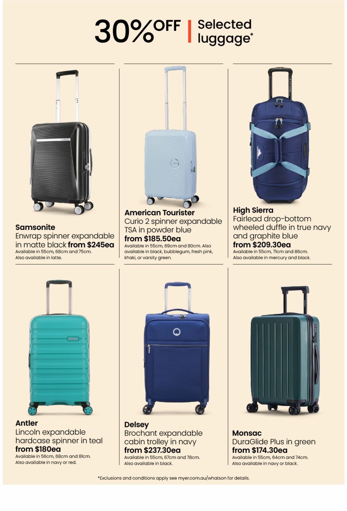 Myer Mid Season Sale Hardgoods Catalogues from 14 September