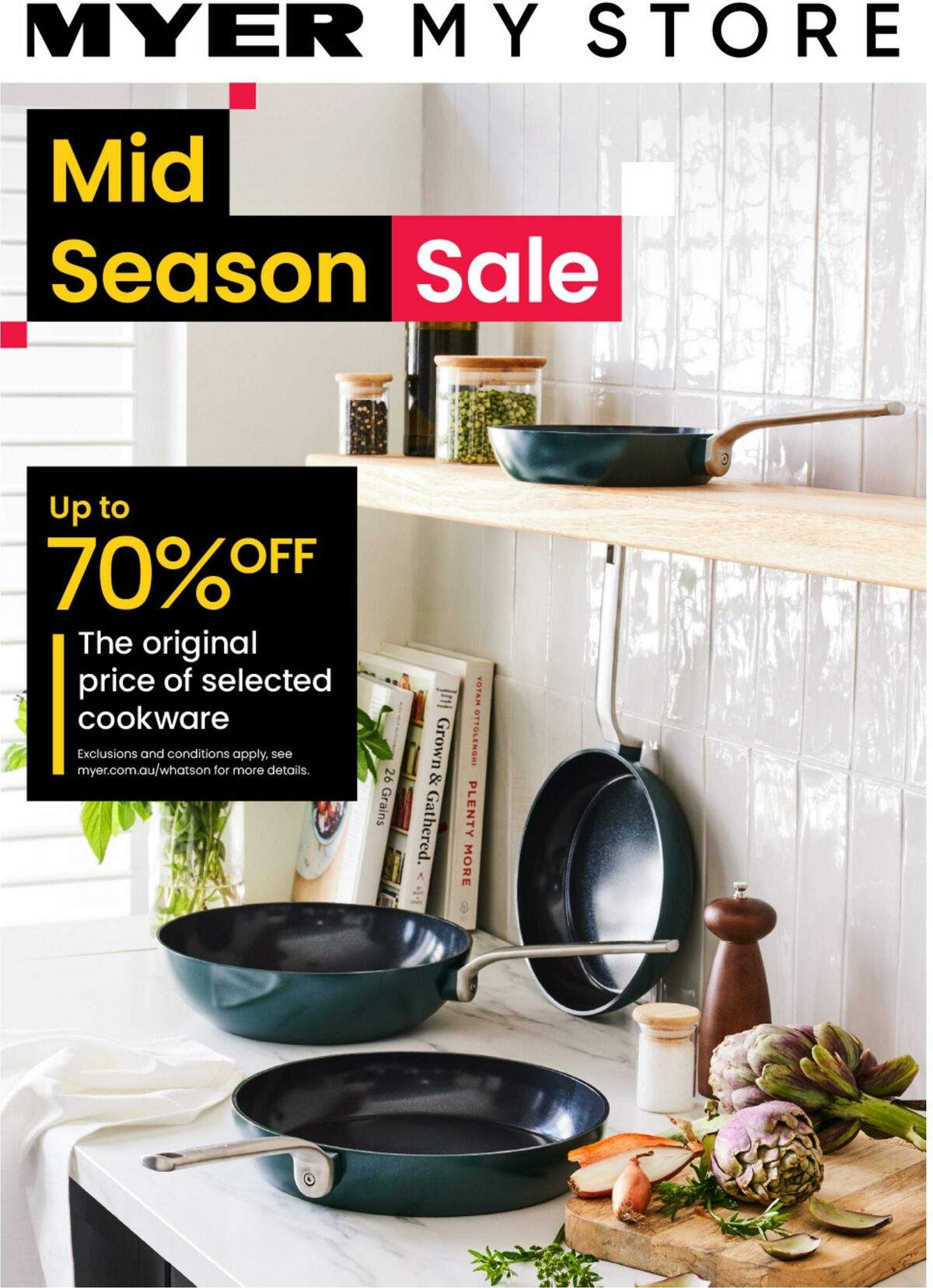 Myer Mid Season Sale - Hardgoods Catalogues from 7 March