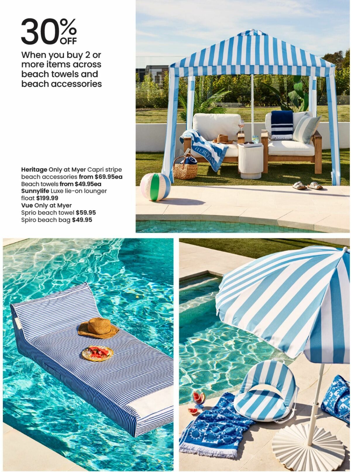 Myer This is How We Summer Catalogues from 15 October