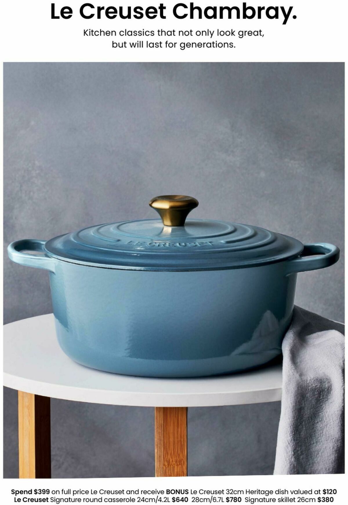 Myer This is How We Live Catalogues from 4 February