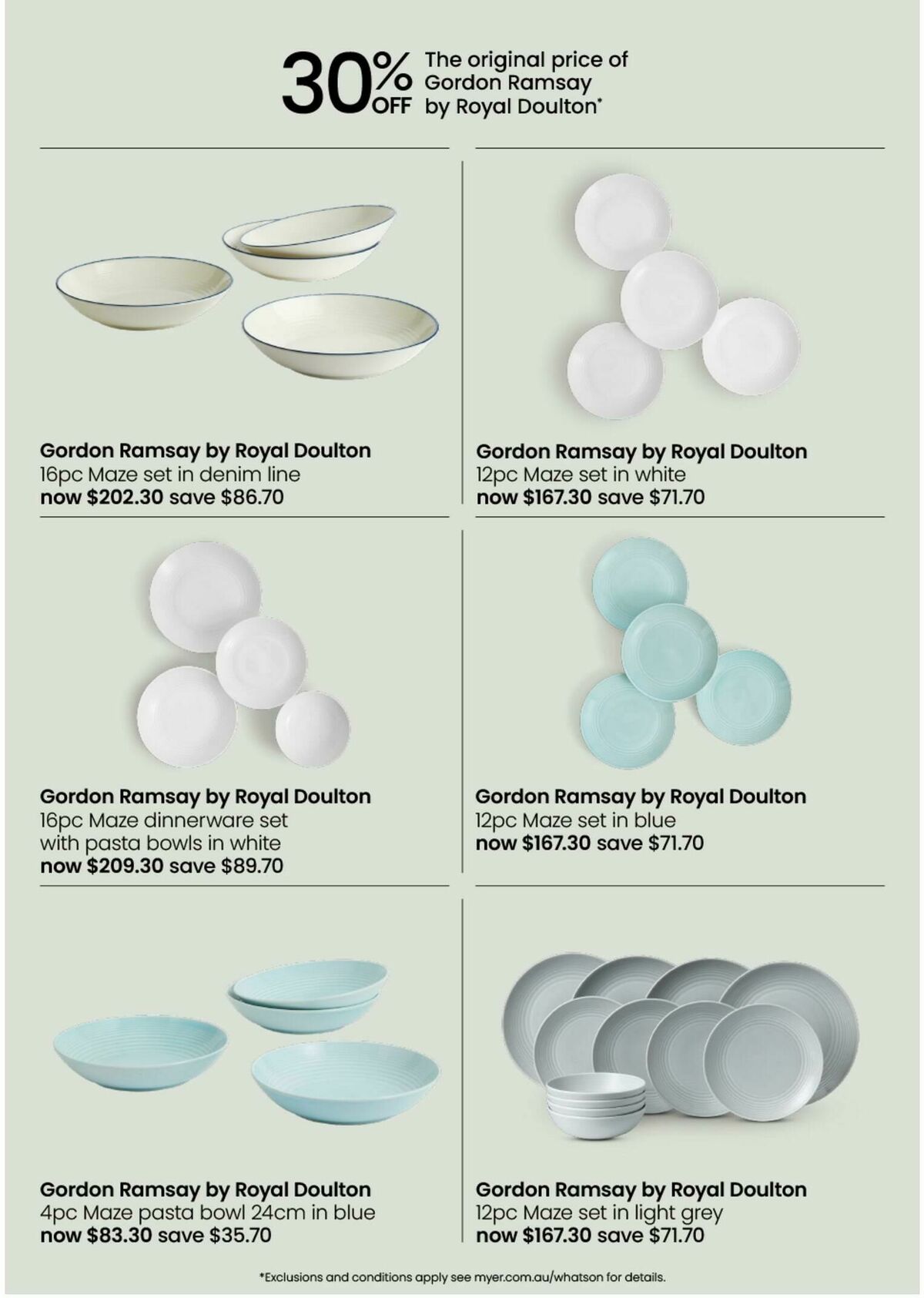 Myer Catalogues from 11 February