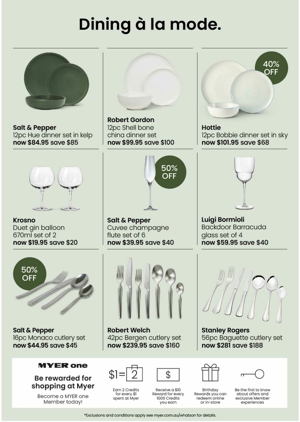 Myer Catalogues from 11 February