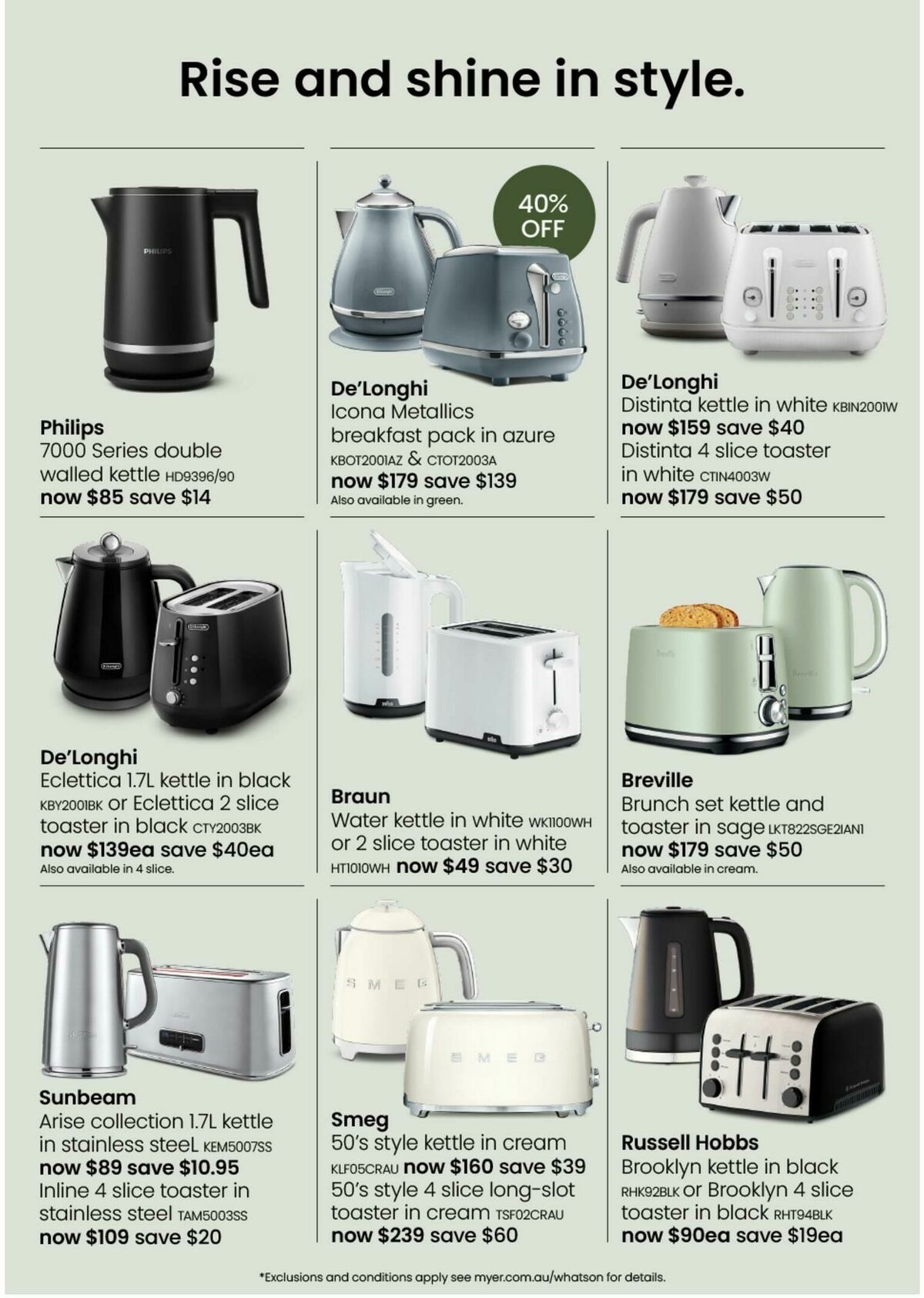 Myer Catalogues from 11 February