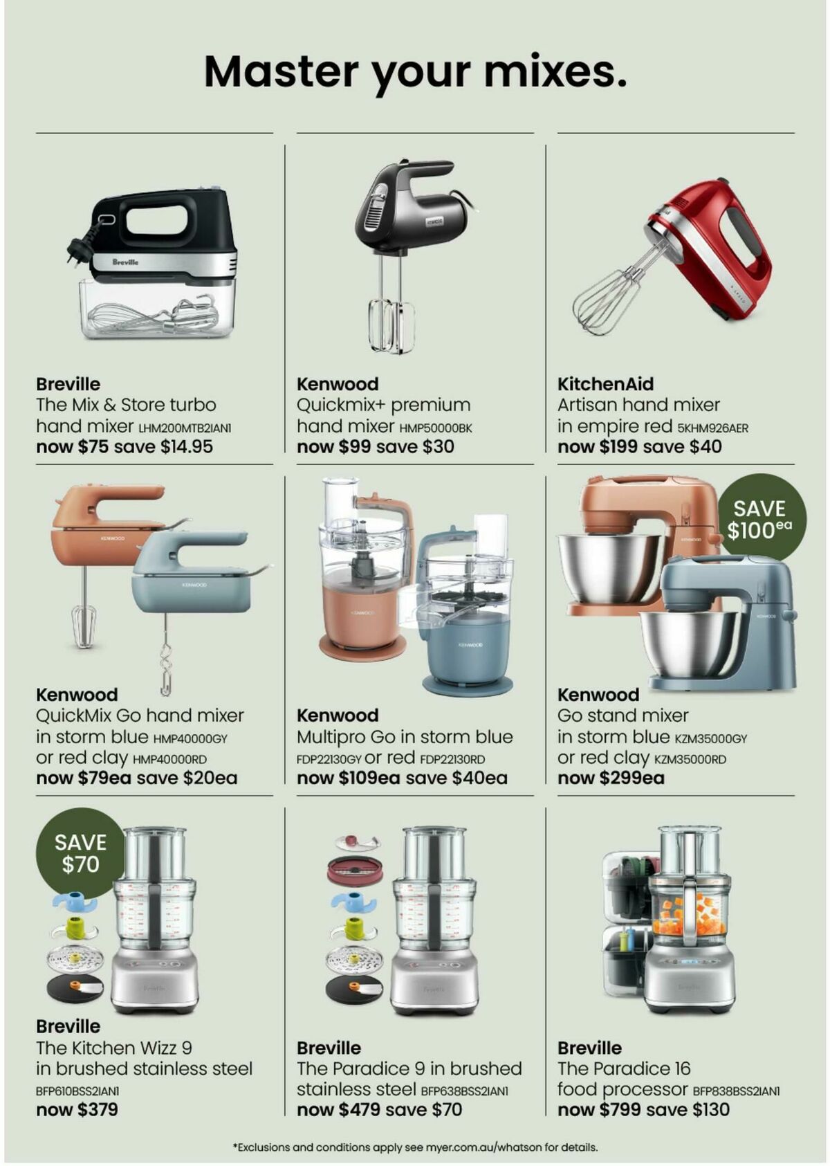 Myer Catalogues from 11 February