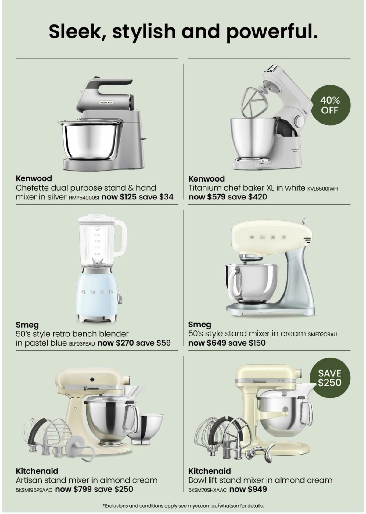 Myer Catalogues from 11 February