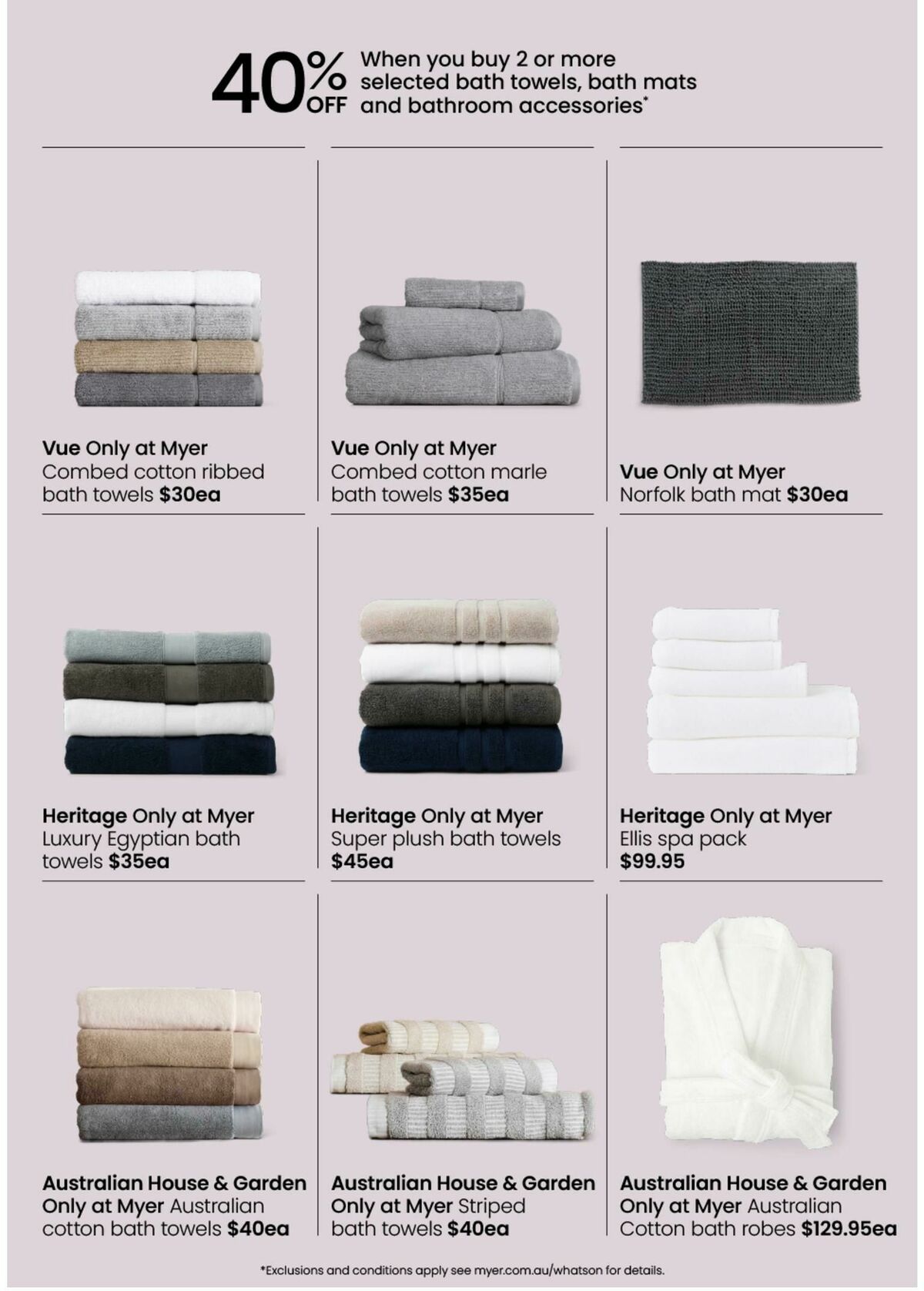 Myer Your Autumn Home Essentials - Softgoods Catalogues from 11 February