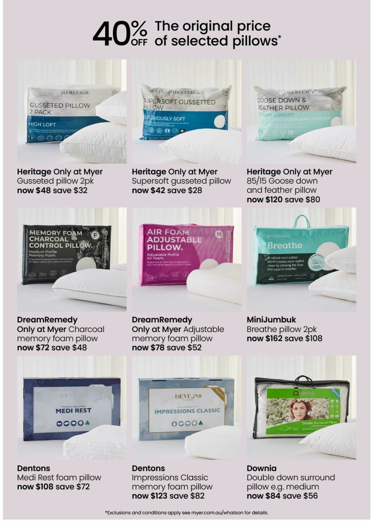 Myer Your Autumn Home Essentials - Softgoods Catalogues from 11 February