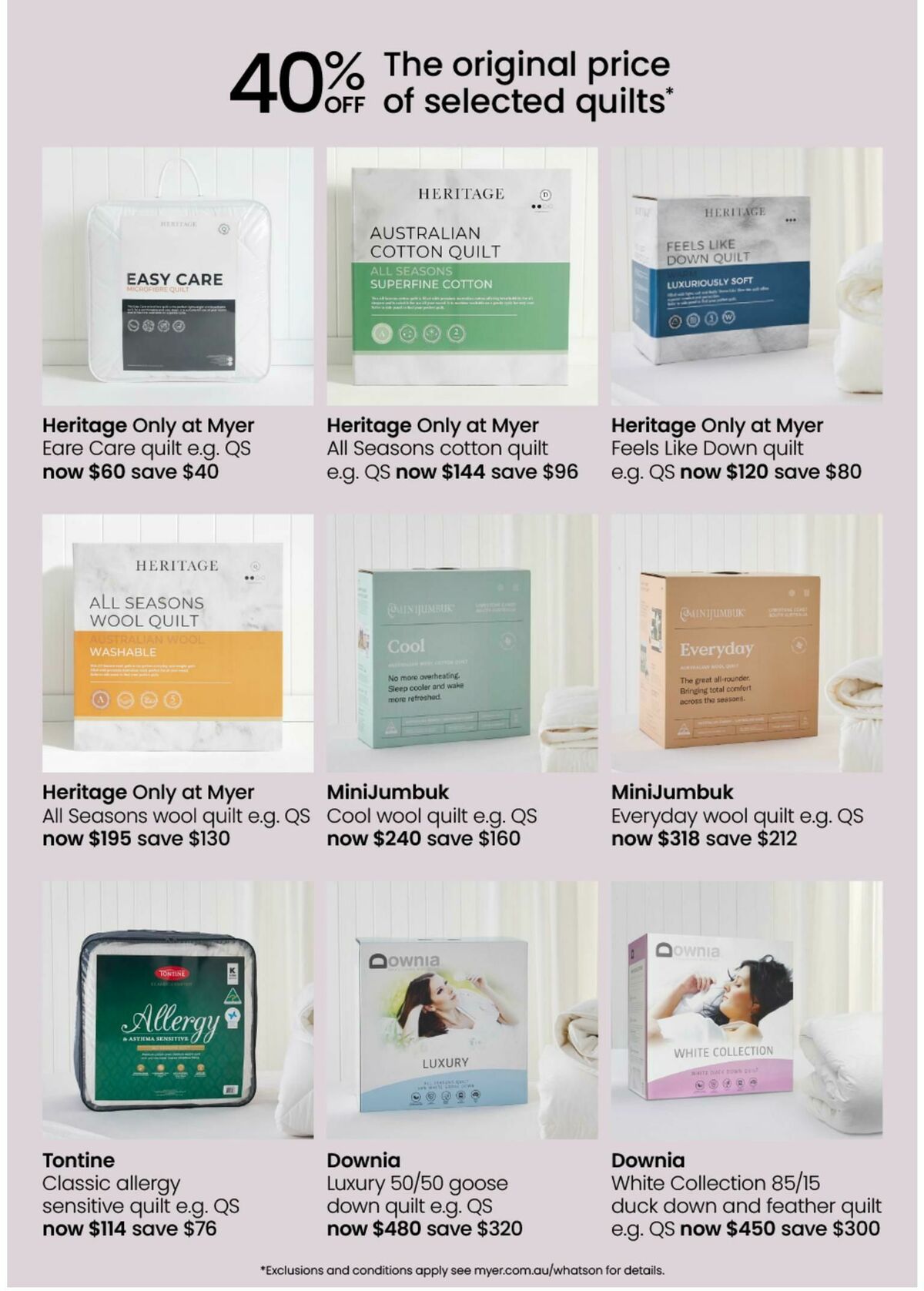 Myer Your Autumn Home Essentials - Softgoods Catalogues from 11 February