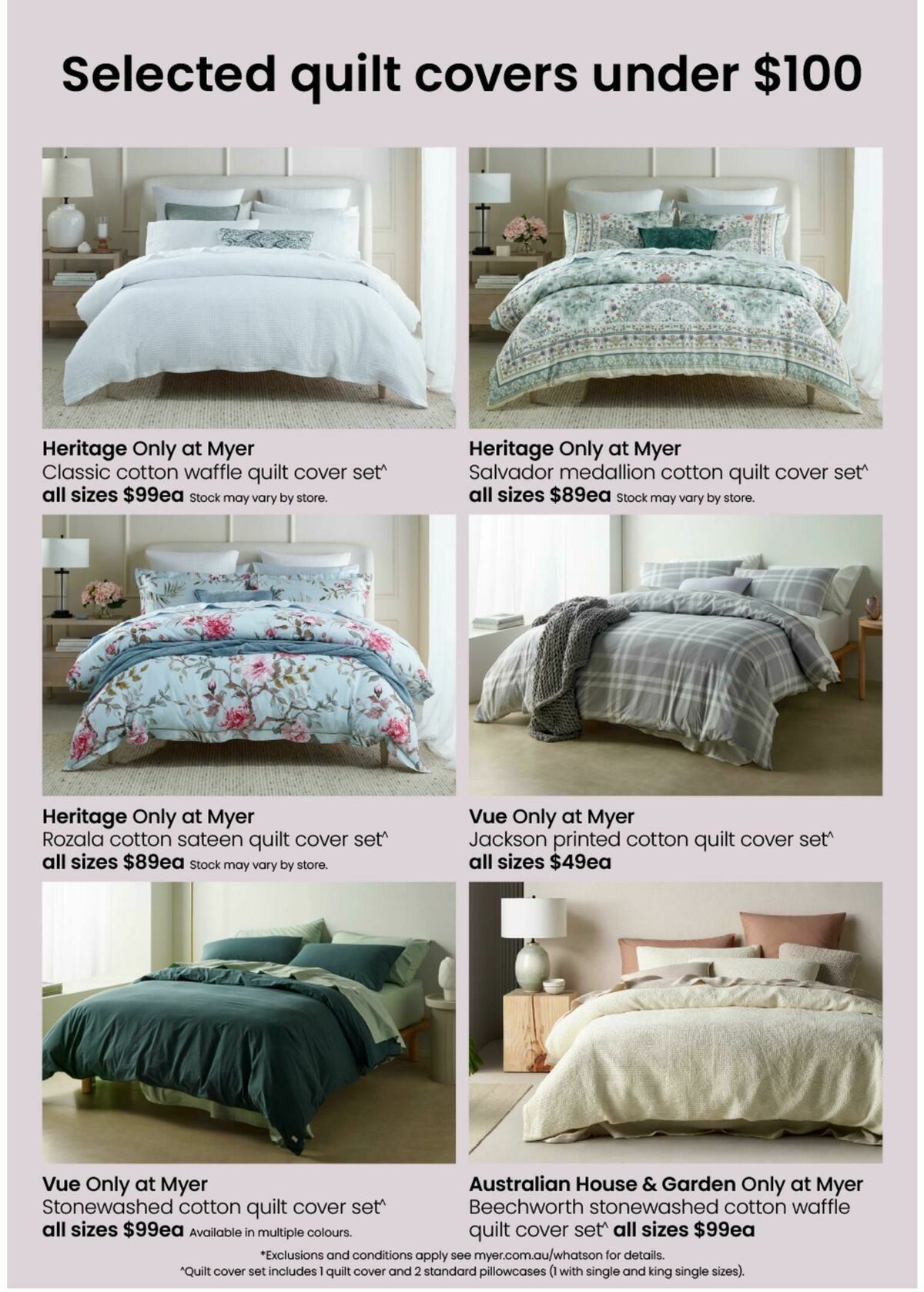 Myer Your Autumn Home Essentials - Softgoods Catalogues from 11 February