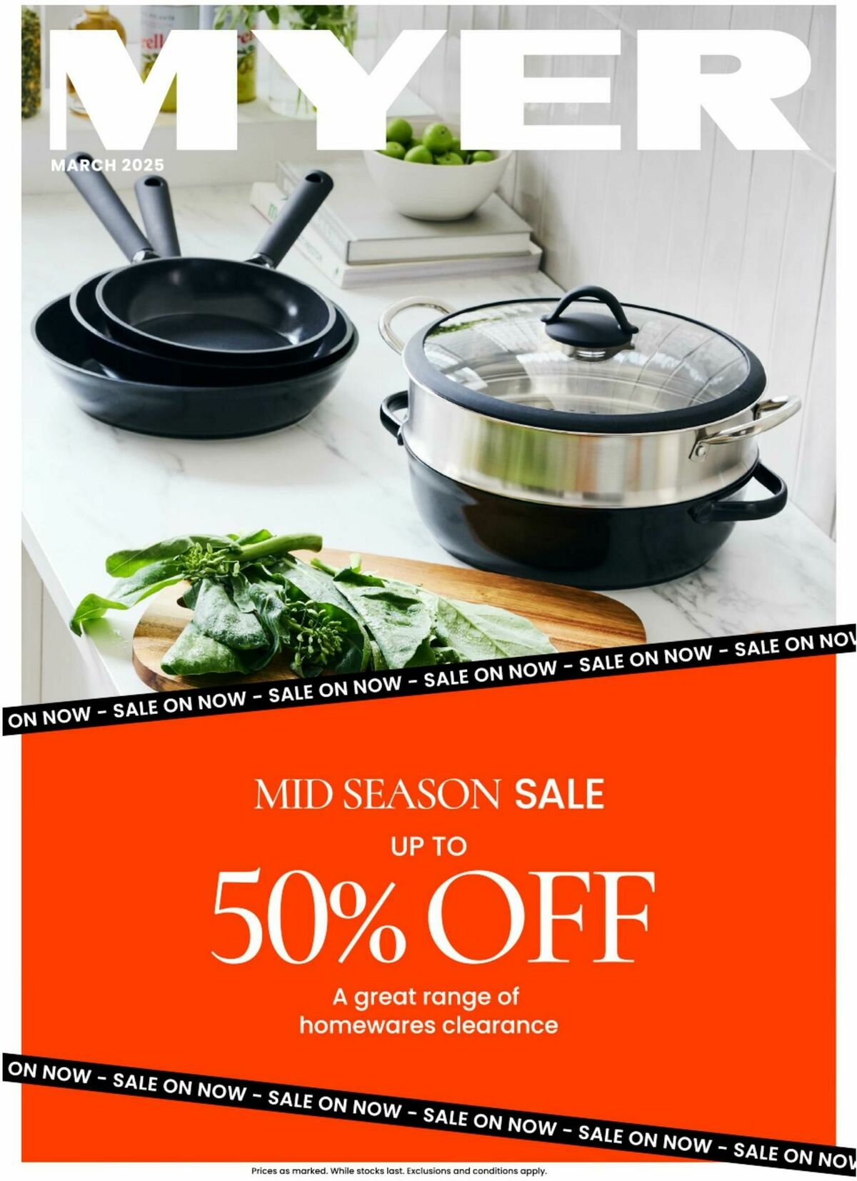 Myer Mid Season Sale - Hardgoods Catalogues from 5 March