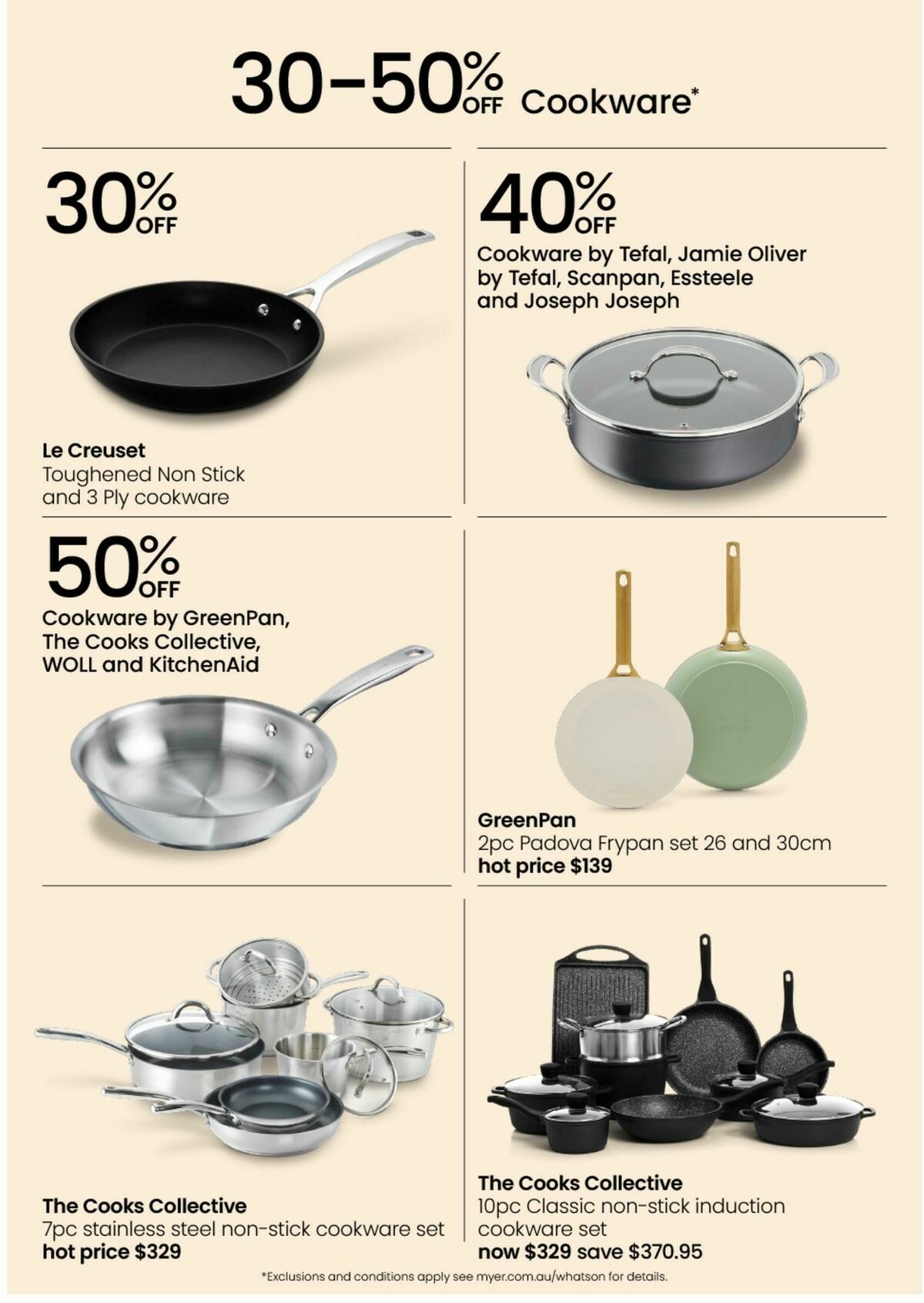 Myer Mid Season Sale - Hardgoods Catalogues from 5 March