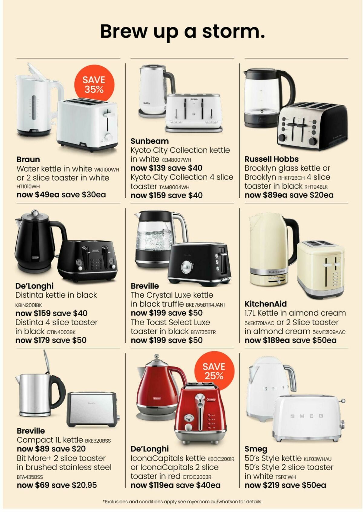 Myer Mid Season Sale - Hardgoods Catalogues from 5 March