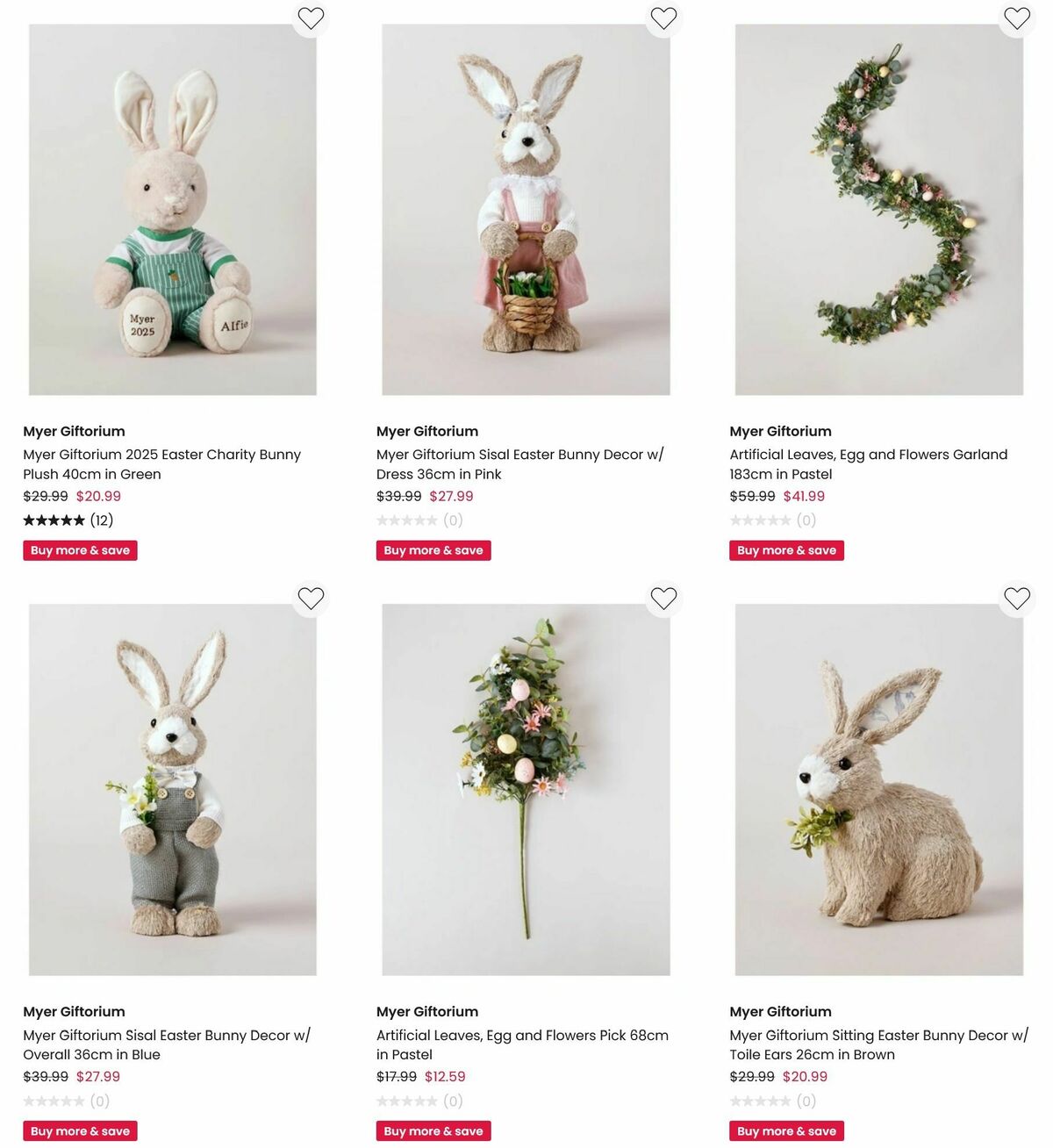 Myer Easter Catalogues from 26 March