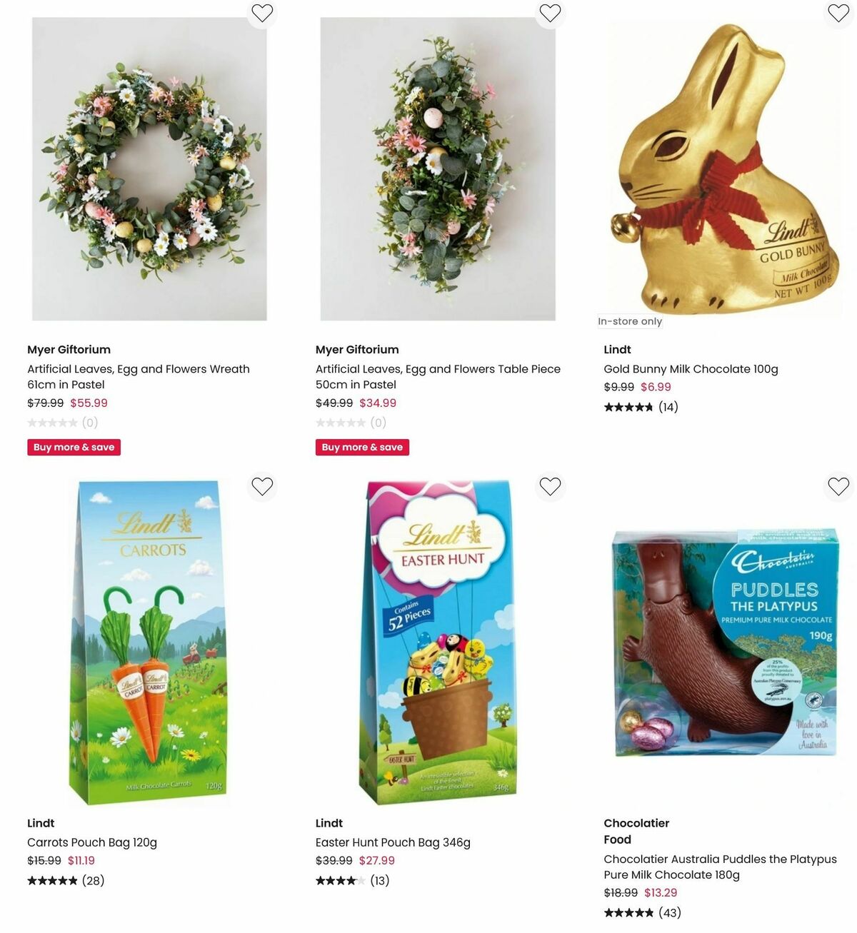 Myer Easter Catalogues from 26 March