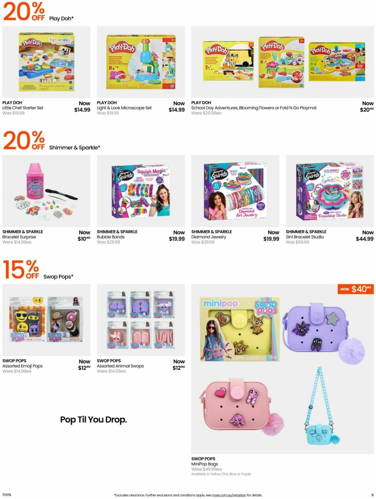 Myer Catalogues from 8 April