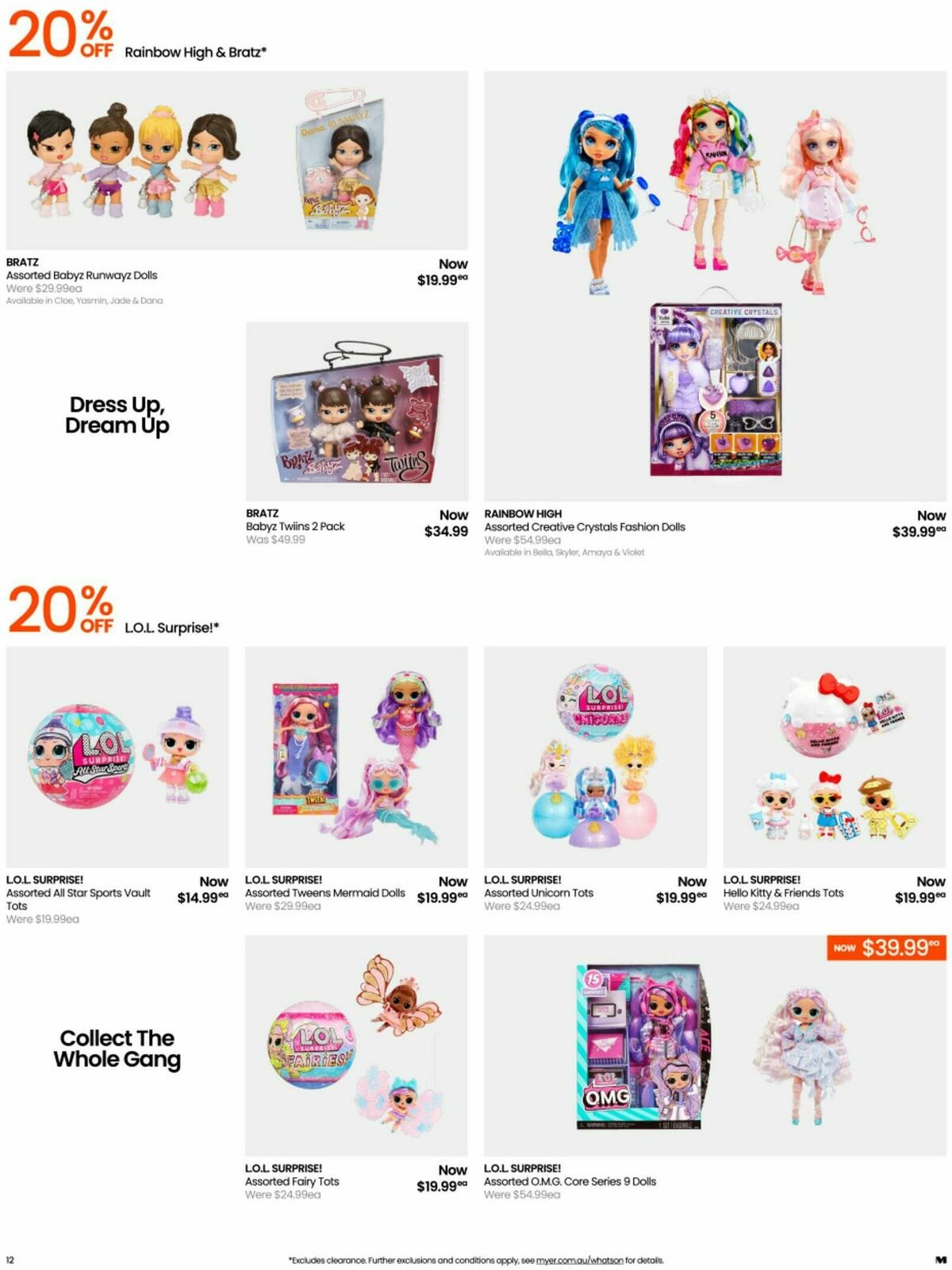 Myer Catalogues from 8 April