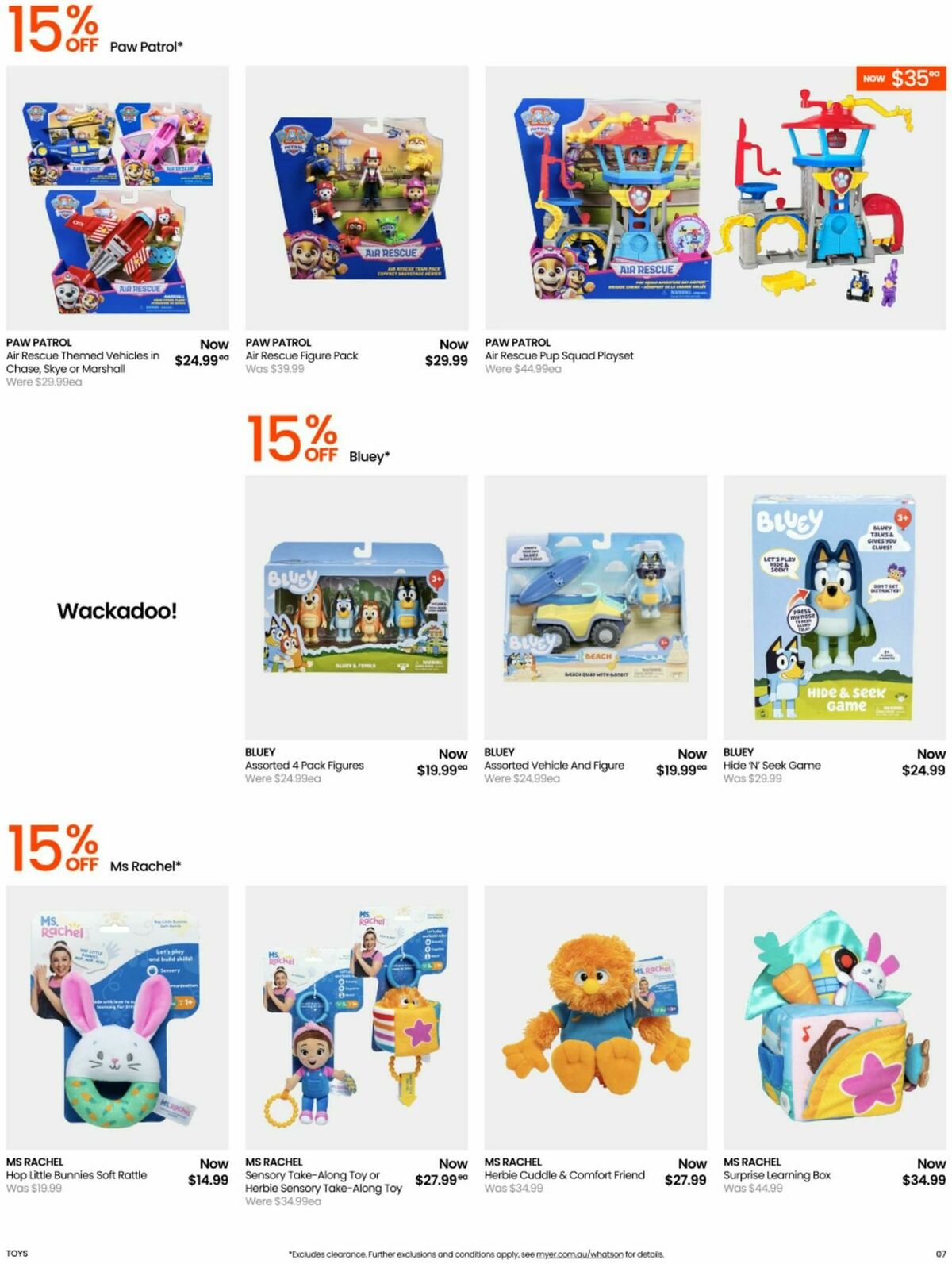 Myer Catalogues from 8 April