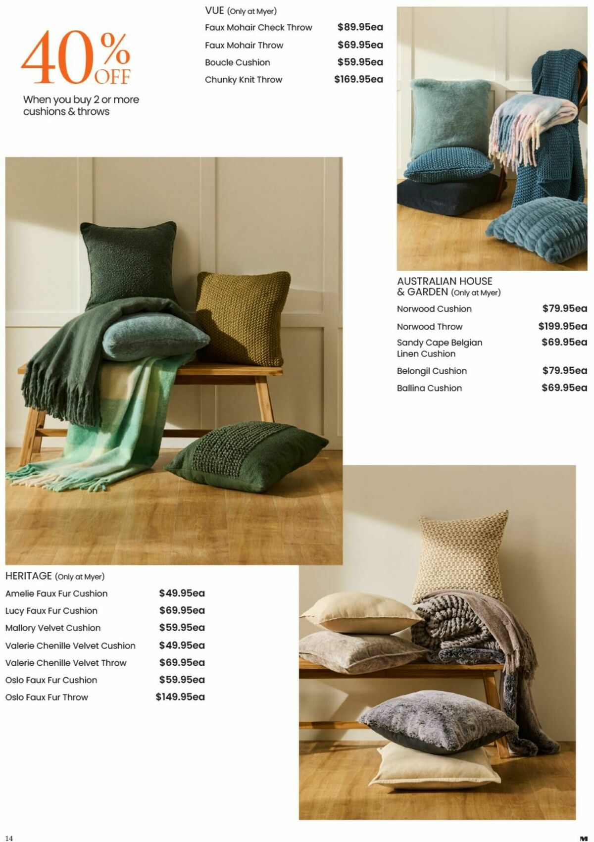 Myer Catalogues from 29 April