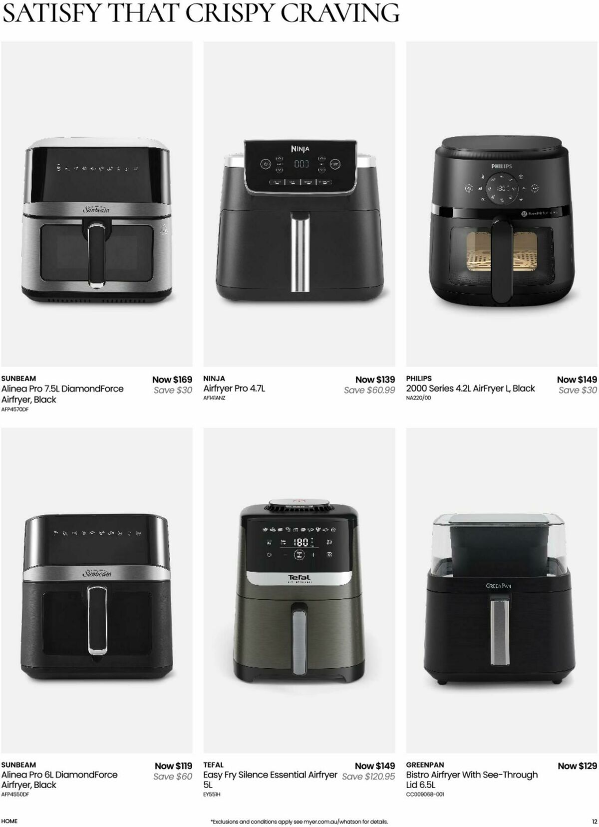 Myer Catalogues from 6 May