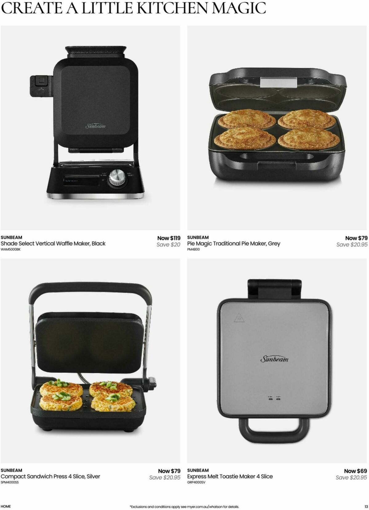 Myer Catalogues from 6 May