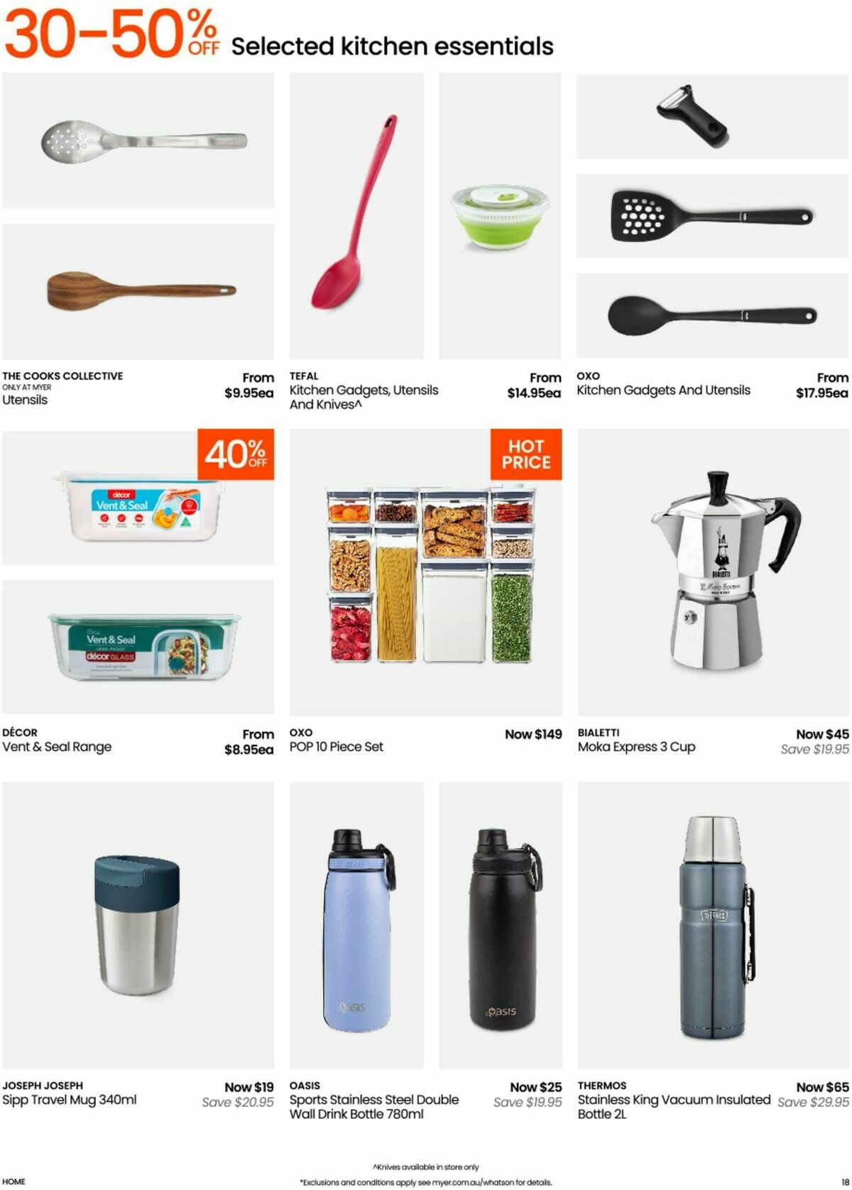 Myer Catalogues from 6 May