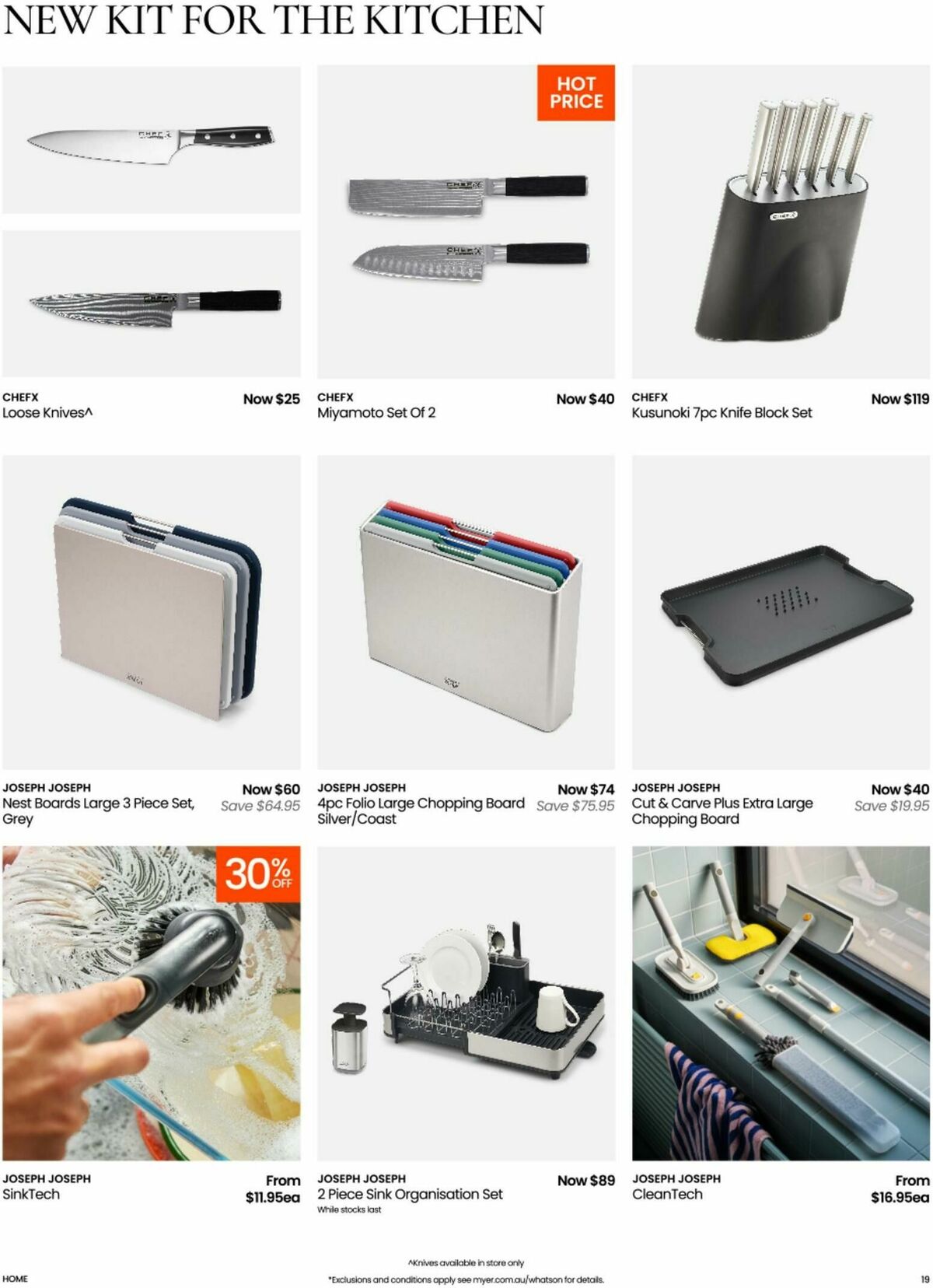 Myer Catalogues from 6 May