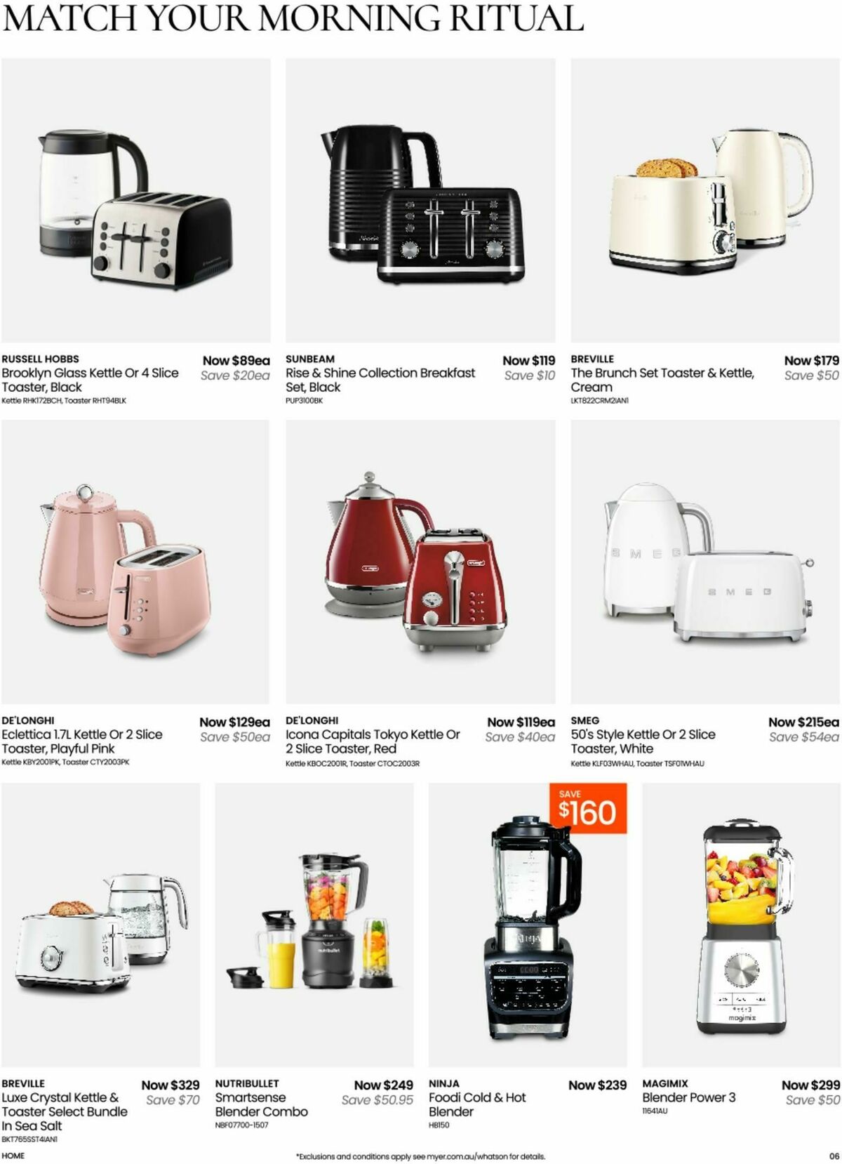 Myer Catalogues from 6 May