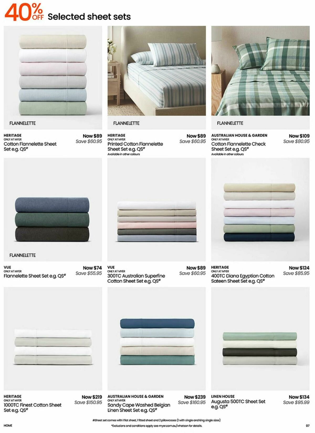 Myer Winter Home Essentials Catalogues from 6 May