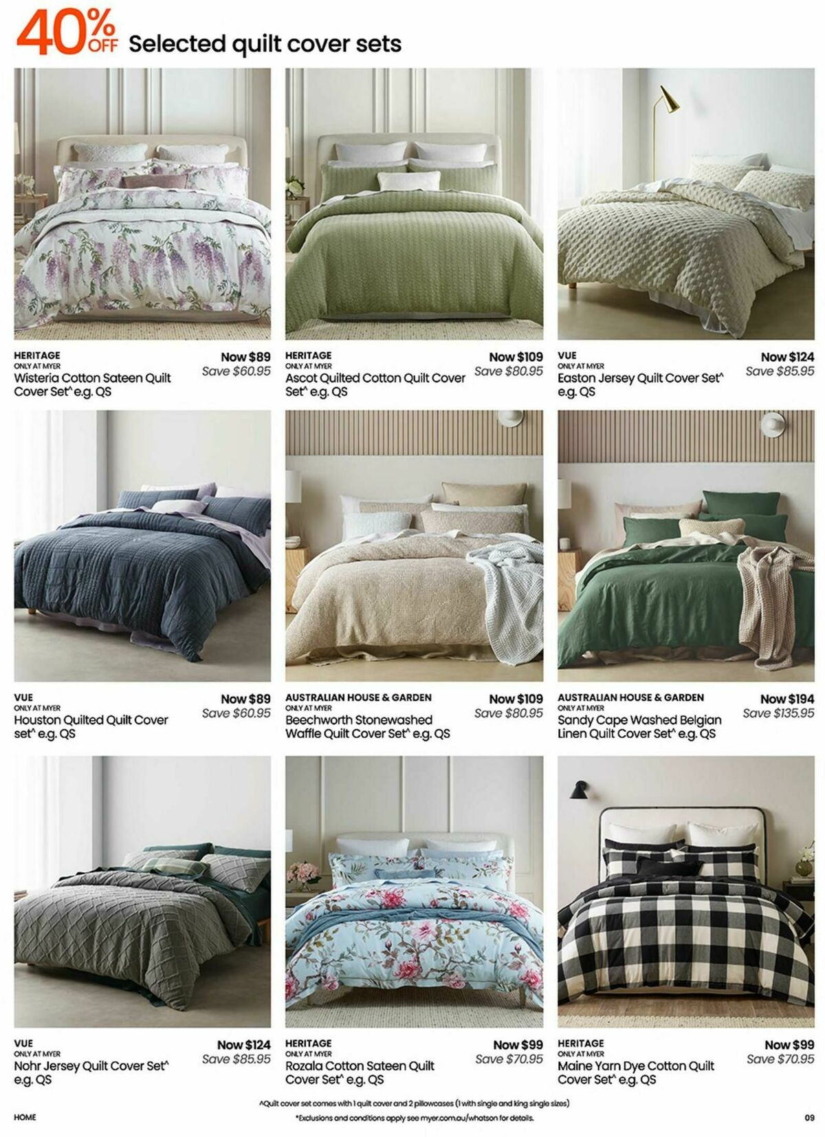 Myer Winter Home Essentials Catalogues from 6 May