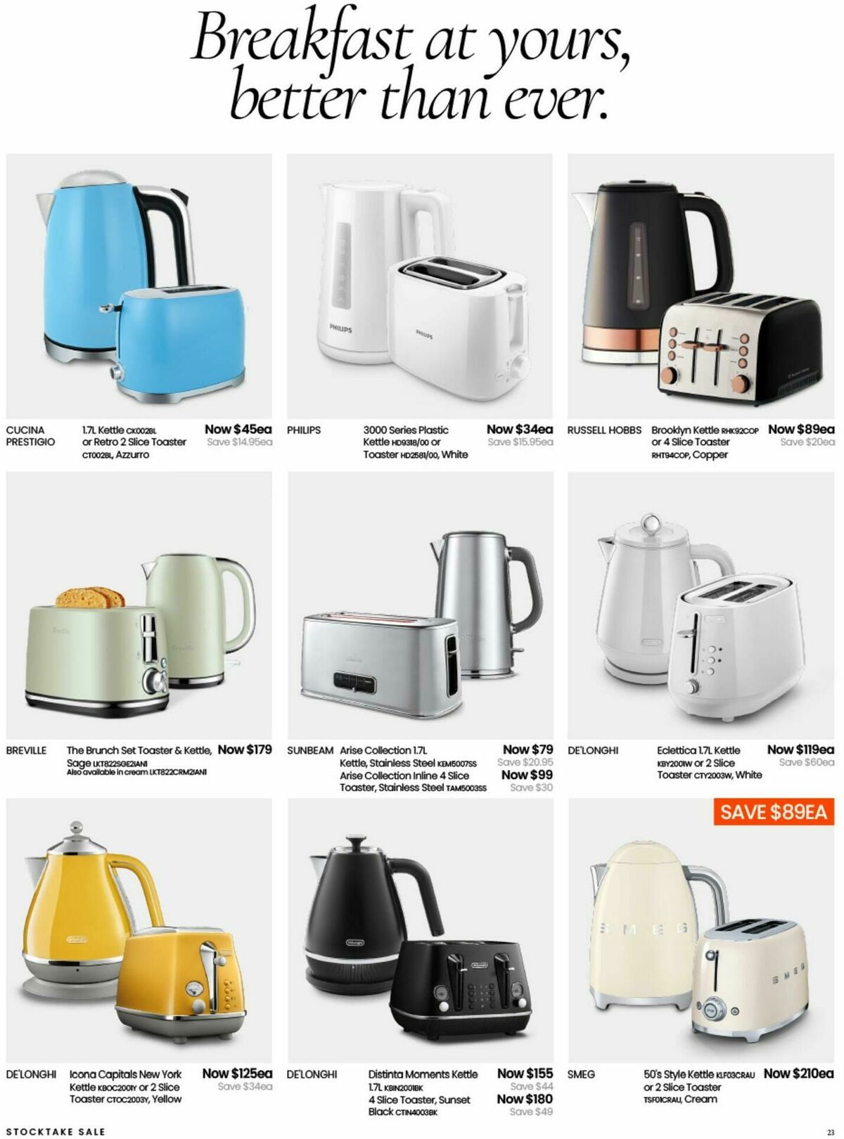 Myer Stocktake Sale - Hardgoods Catalogues from 27 May